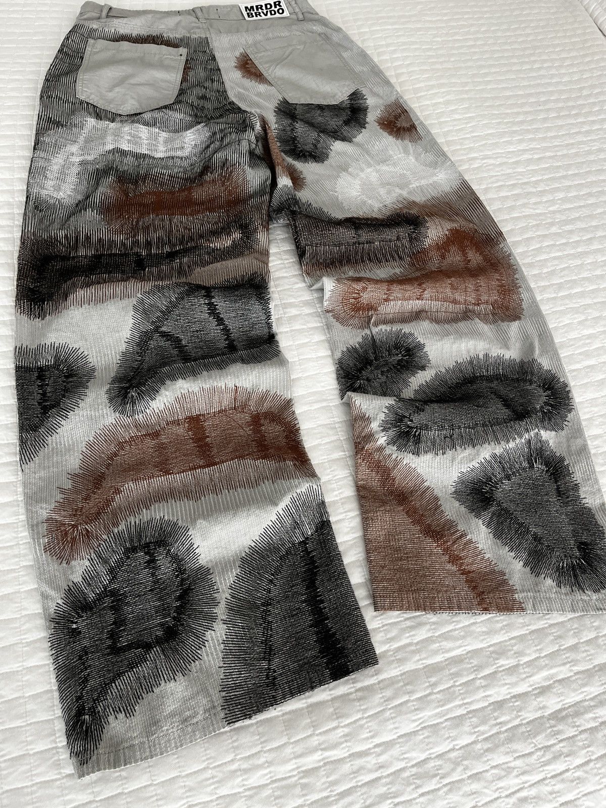 Who Decides War Who Decides War Darning Pocket Pants (unisex) Size US 36 / EU 52 - 11 Thumbnail