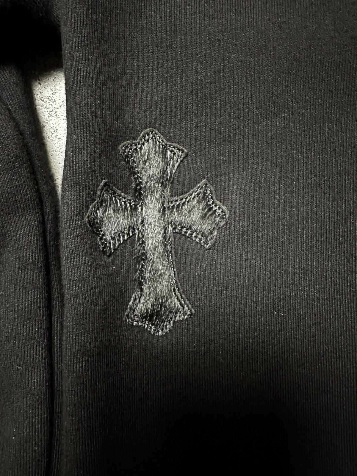 Chrome Hearts Chrome Hearts Flooded Cross Patch Quarter Zip Size US M / EU 48-50 / 2 - 6 Thumbnail