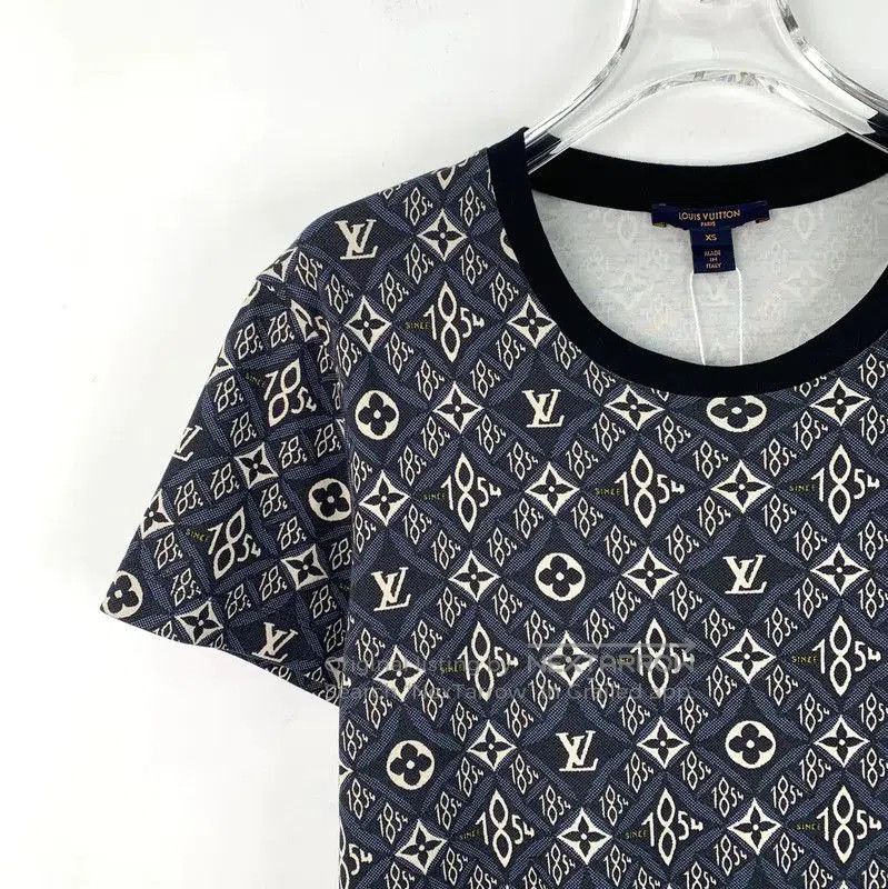 Louis Vuitton Louis Vuitton Blue Cotton Women’s T. Size XS / US 0-2 / IT 36-38 - 3 Thumbnail