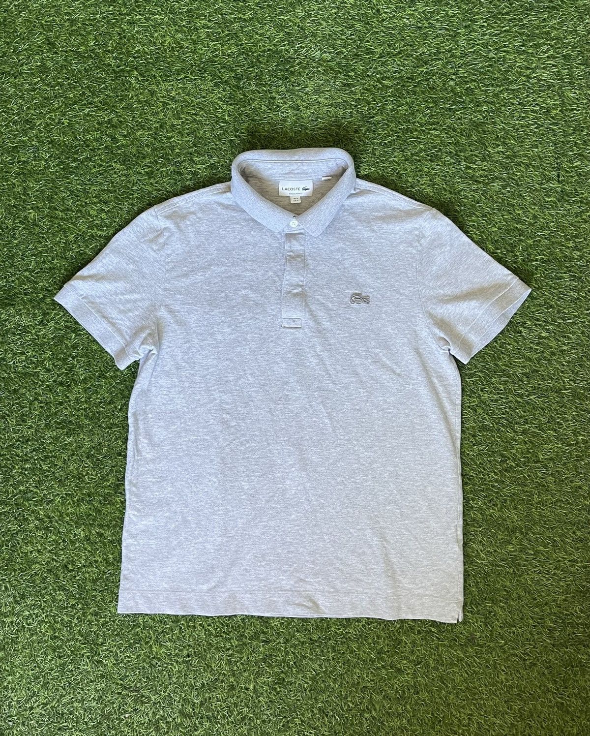 Lacoste × Vintage LACOSTE BUTTON UP TSHIRT Size US M / EU 48-50 / 2 - 1 Thumbnail