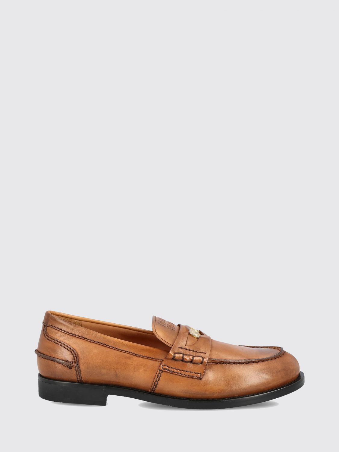 Miu Miu Miu Miu Loafer Woman Brown Size US 8.5 / IT 38.5 - 1 Preview