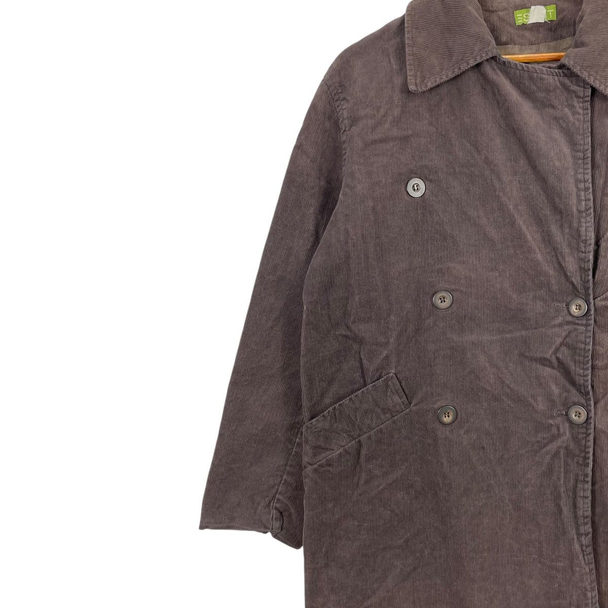 Vintage Vintage Espirit Corduroy Double Breasted Coat Jackef Size US L / EU 52-54 / 3 - 4 Thumbnail