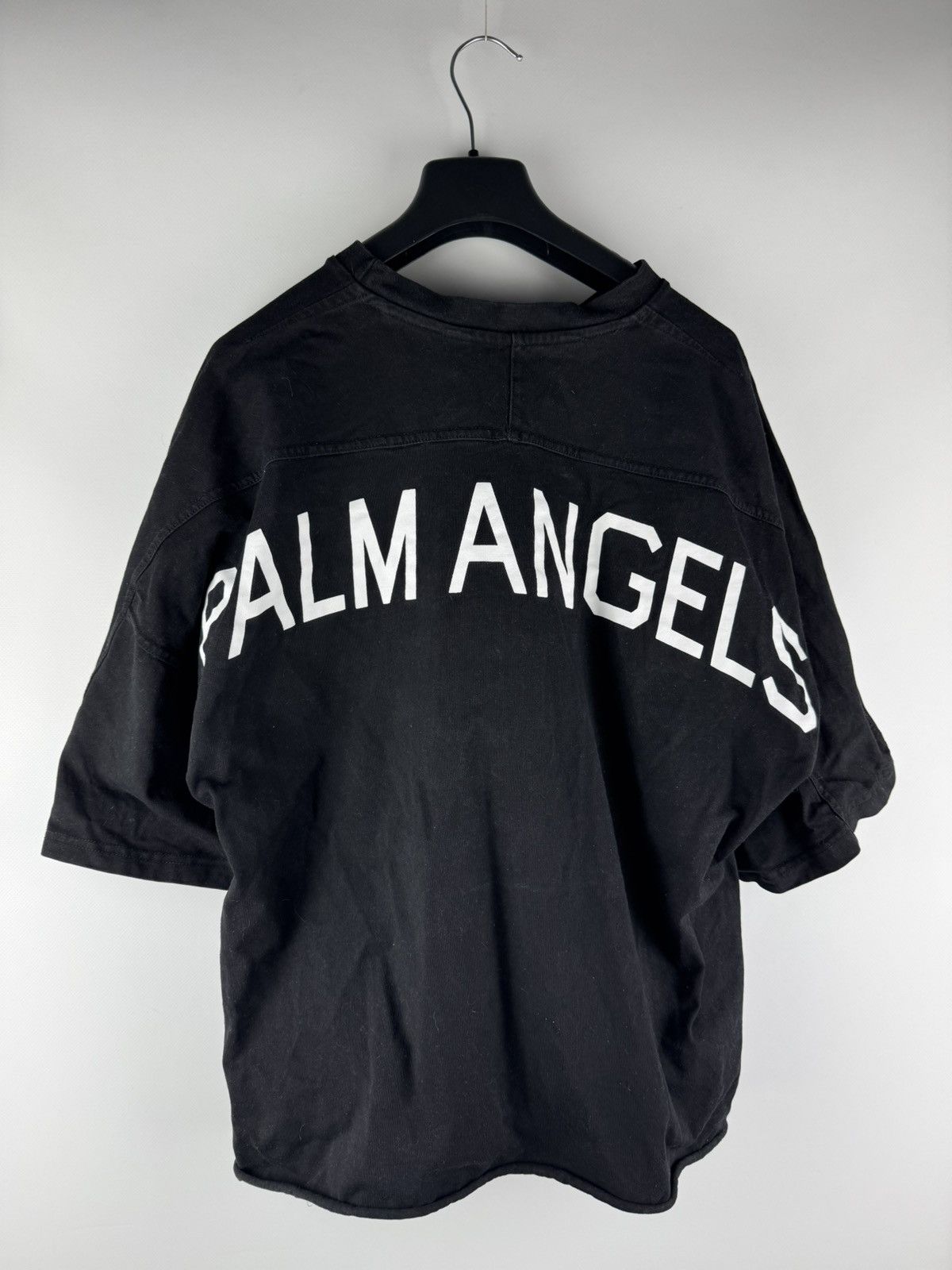 Palm Angels Palm Angels Mermaid Logo Oversized T-Shirt Women’s Black Size L / US 10 / IT 46 - 4 Thumbnail