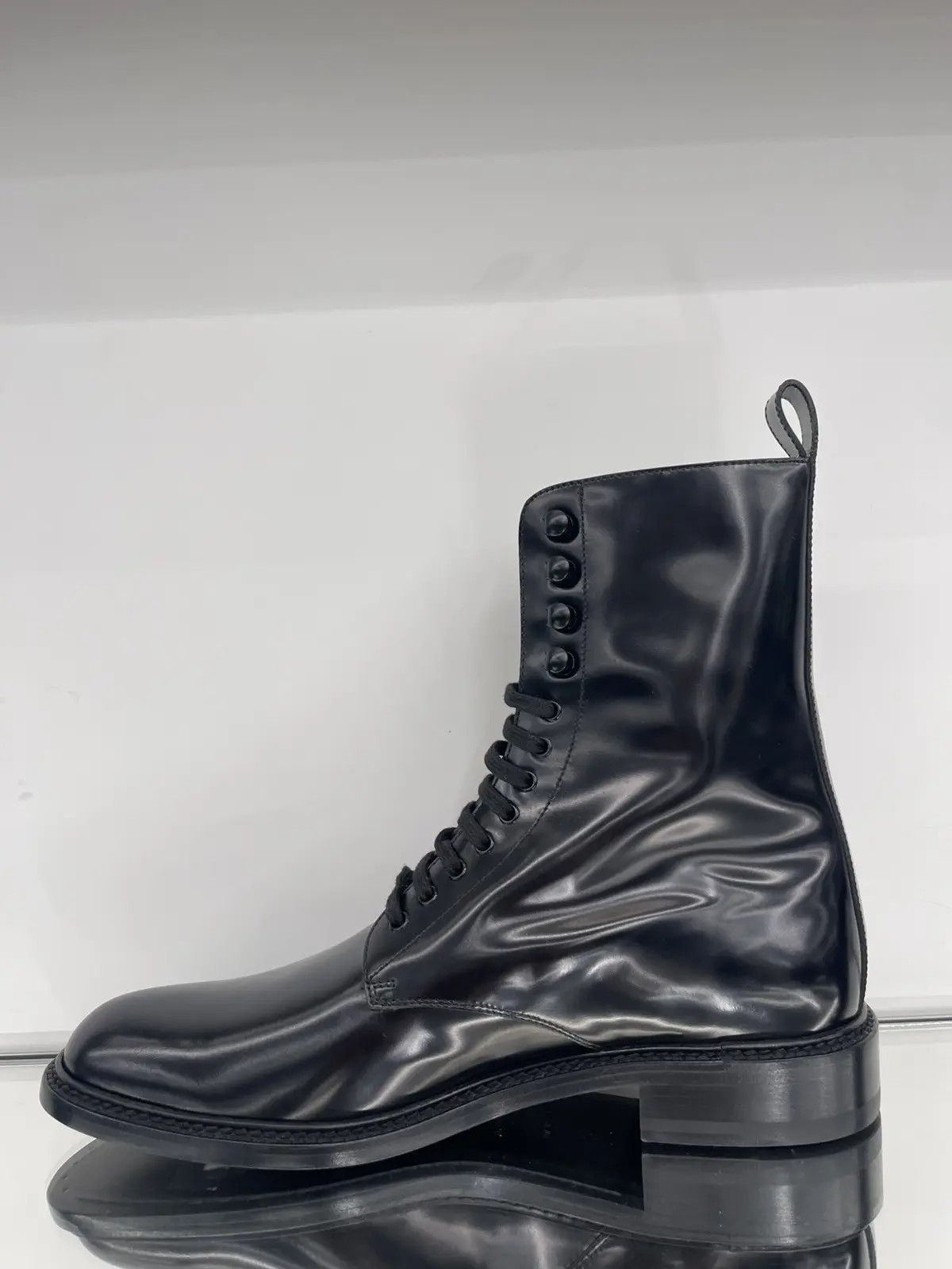 Saint Laurent Paris Saint Laurent Army Laced Boots Size US 8.5 / EU 41-42 - 2 Thumbnail