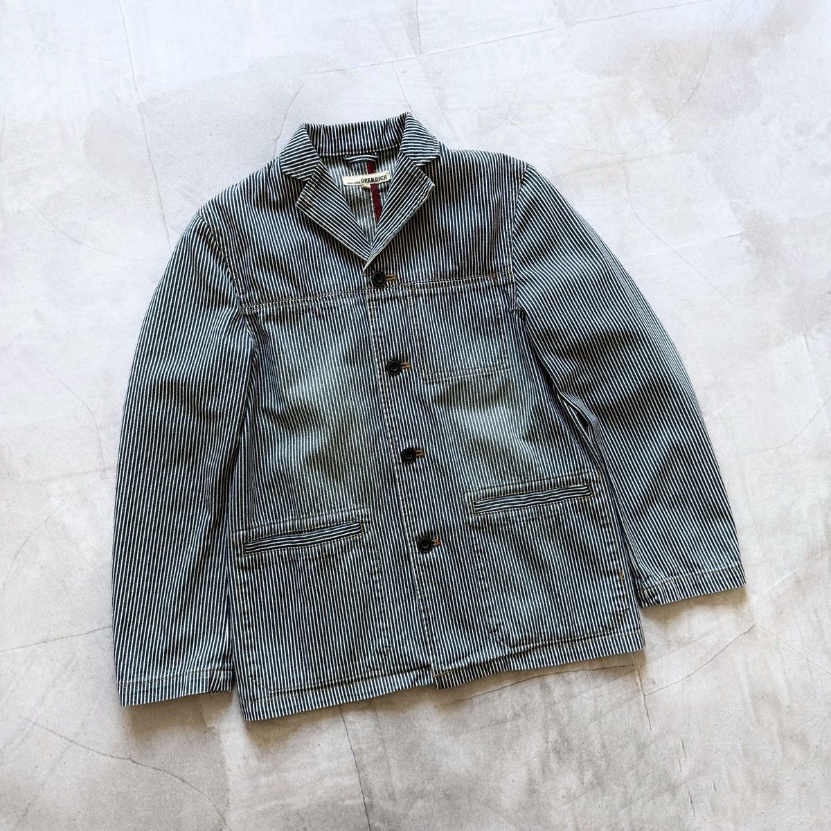 Japanese Brand Japan Union Made Open Dich Work Pocket Shirt Jacket Blazer Size US M / EU 48-50 / 2 - 1 Thumbnail