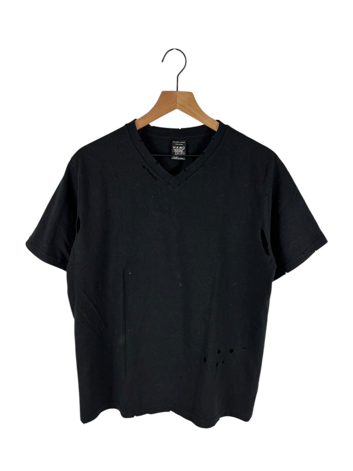 Number (N)ine Number Nine Damaged Design T-Shirt Size US L / EU 52-54 / 3 - 1 Thumbnail