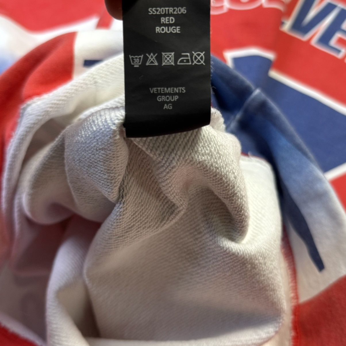 Vetements Vetements Helvetica Racing Logo Oversized Hockey Jersey Size US XS / EU 42 / 0 - 6 Thumbnail