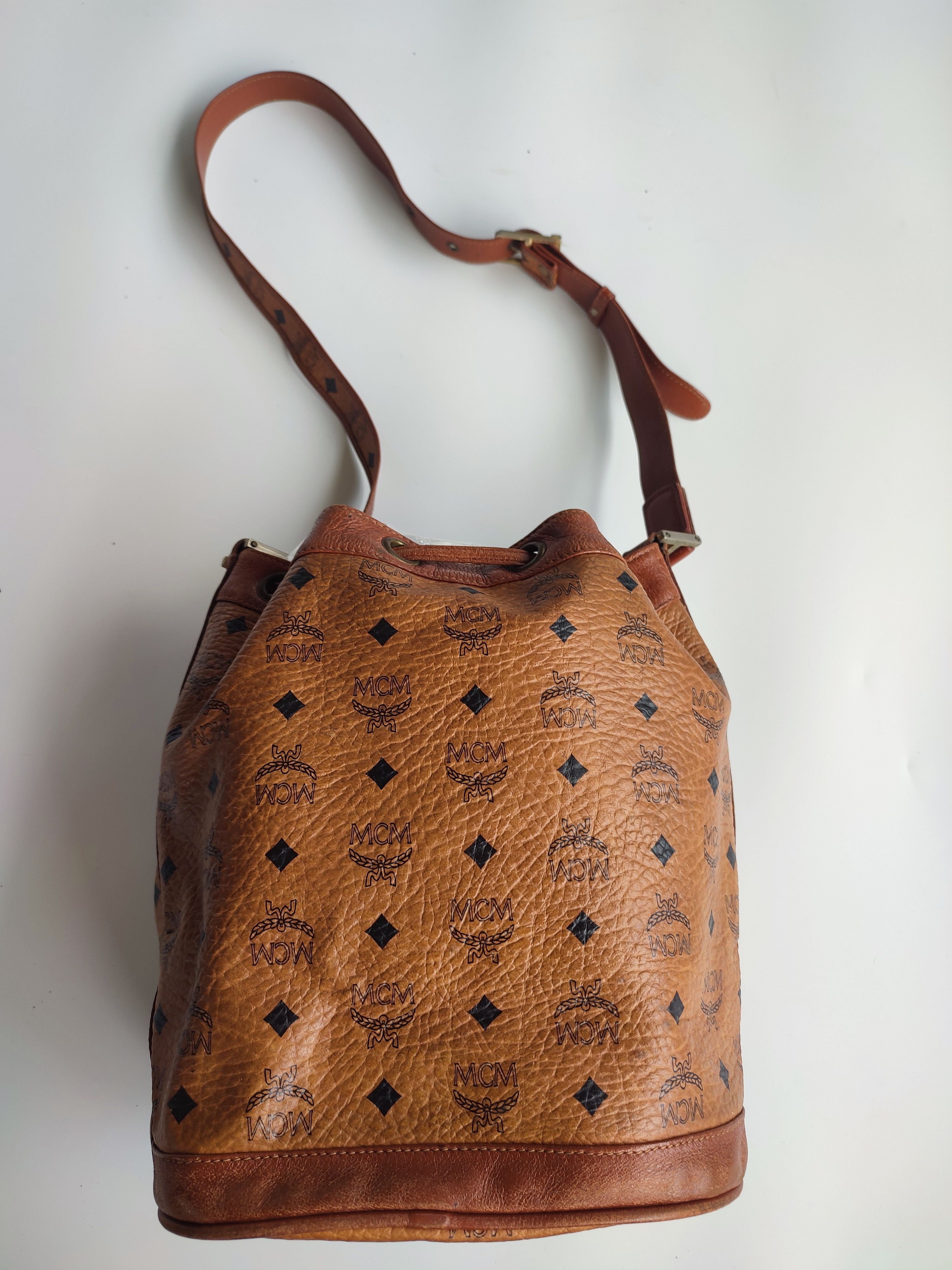 MCM MCM VISETOS DRAWSTRING BUCKET BAG Size ONE SIZE - 2 Thumbnail