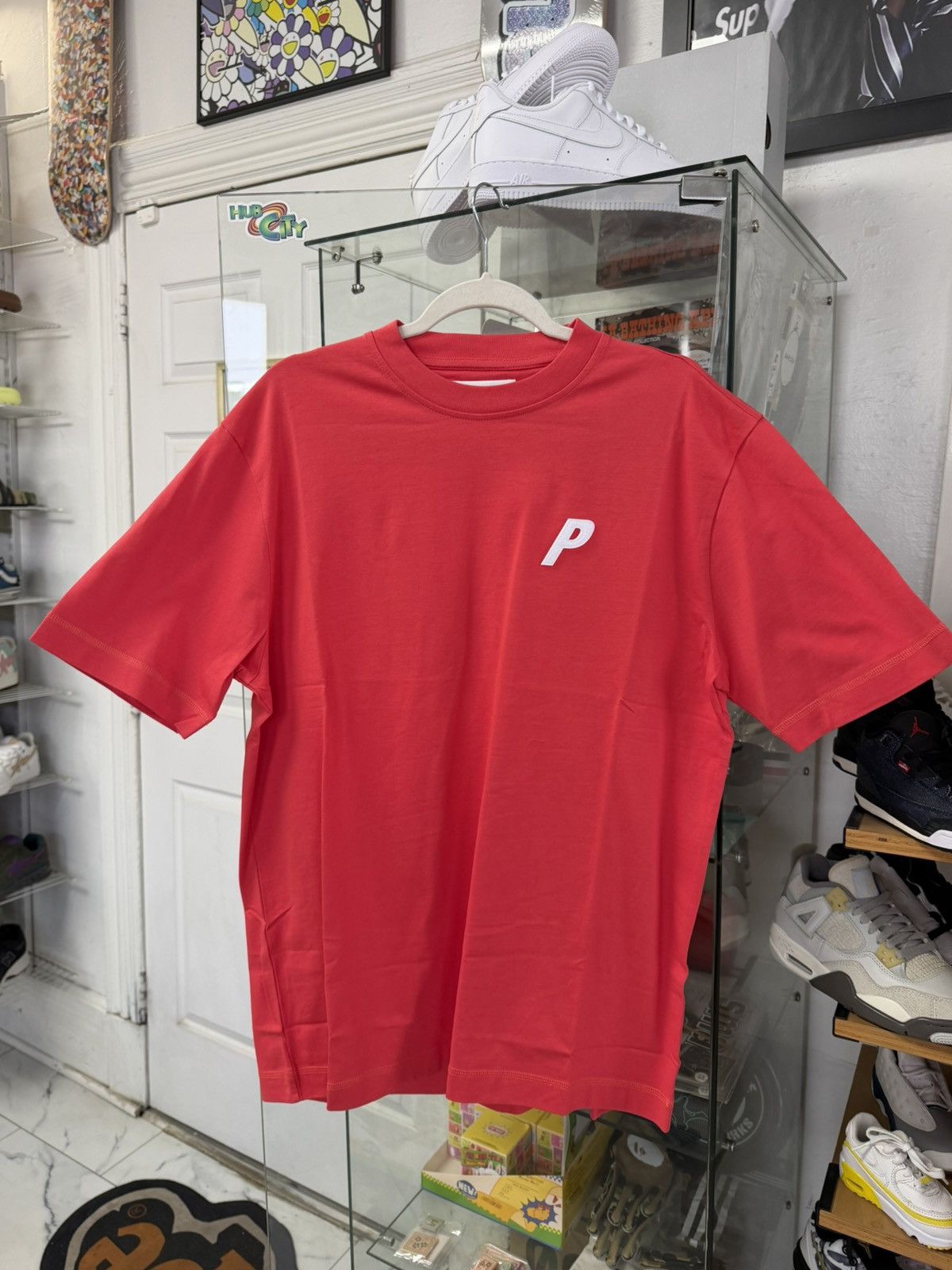 Palace Palace ‘Felt P’ Tee Size US XL / EU 56 / 4 - 1 Thumbnail