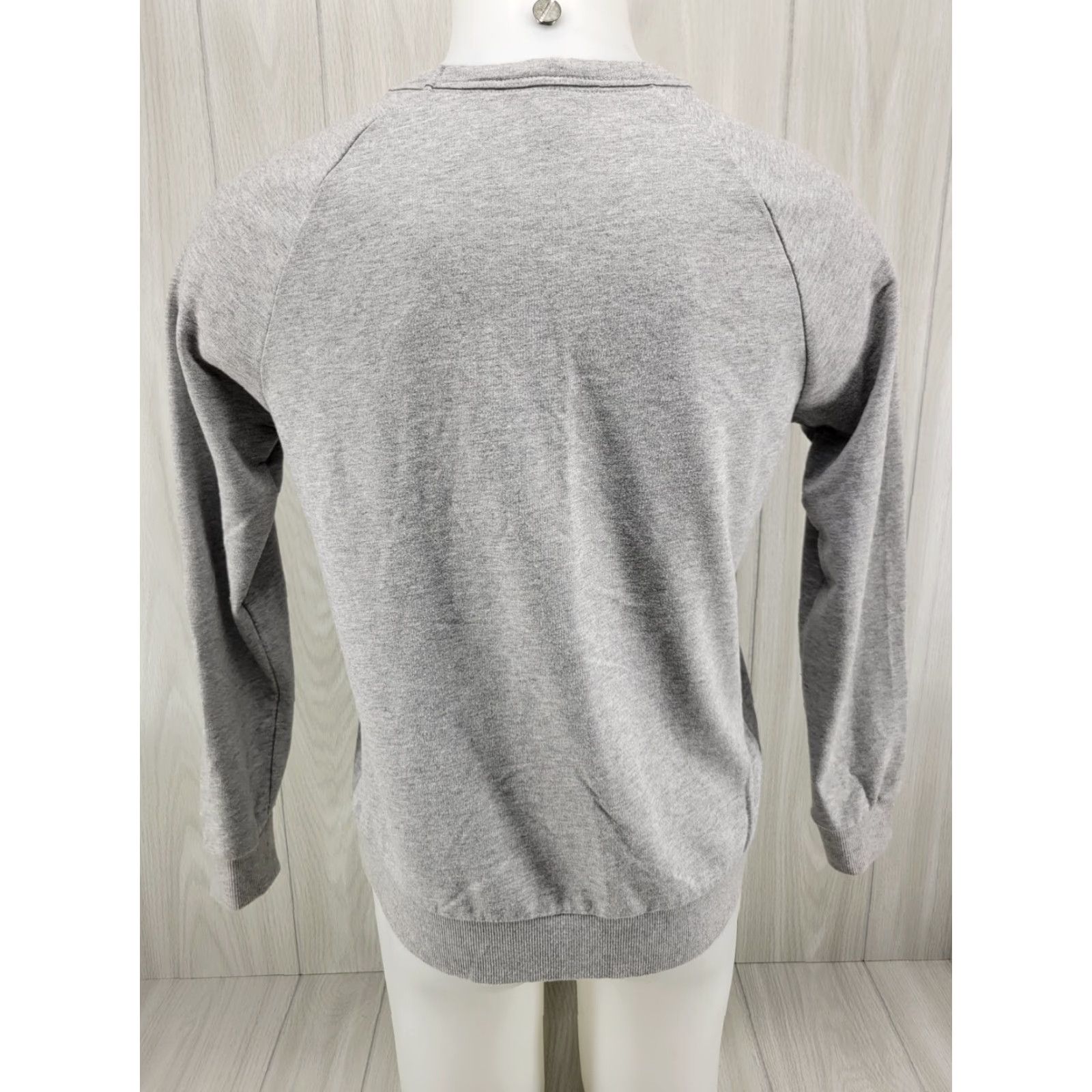 Tommy Hilfiger Tommy Hilfiger Men Long Sleeve Shirt Tommy Jeans Gray 90s Vintage Fit Regular Size M Size US M / EU 48-50 / 2 - 7 Thumbnail