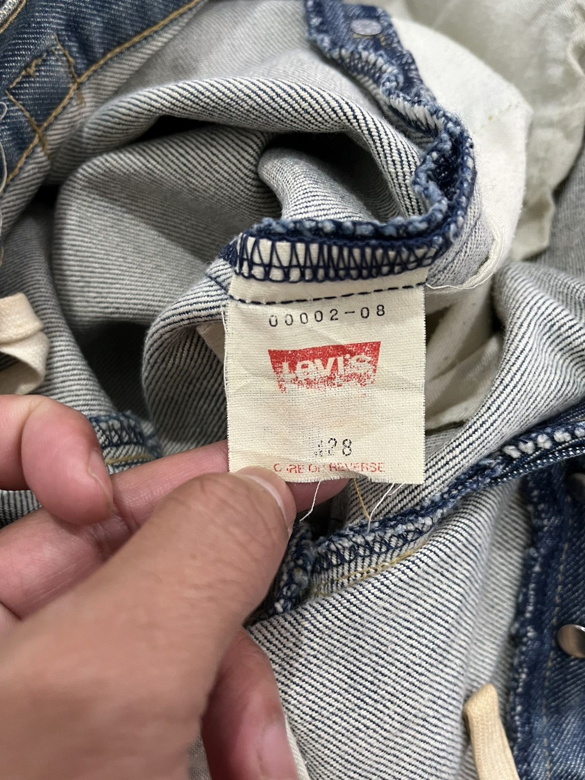 Levi's Levis engineered buckel back jeans Size US 30 / EU 46 - 6 Thumbnail