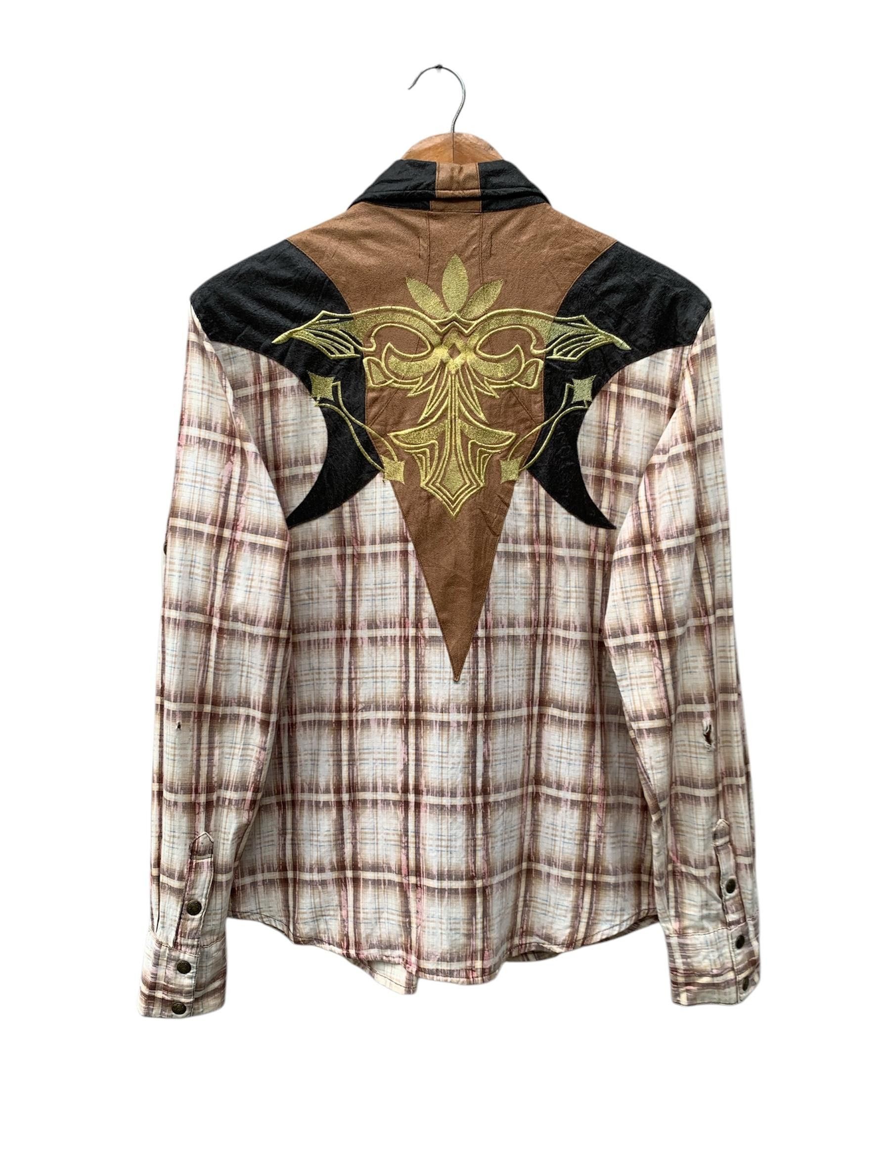 In The Attic Vintage Rare In The Attic Homme Button Shirt Size US L / EU 52-54 / 3 - 2 Thumbnail