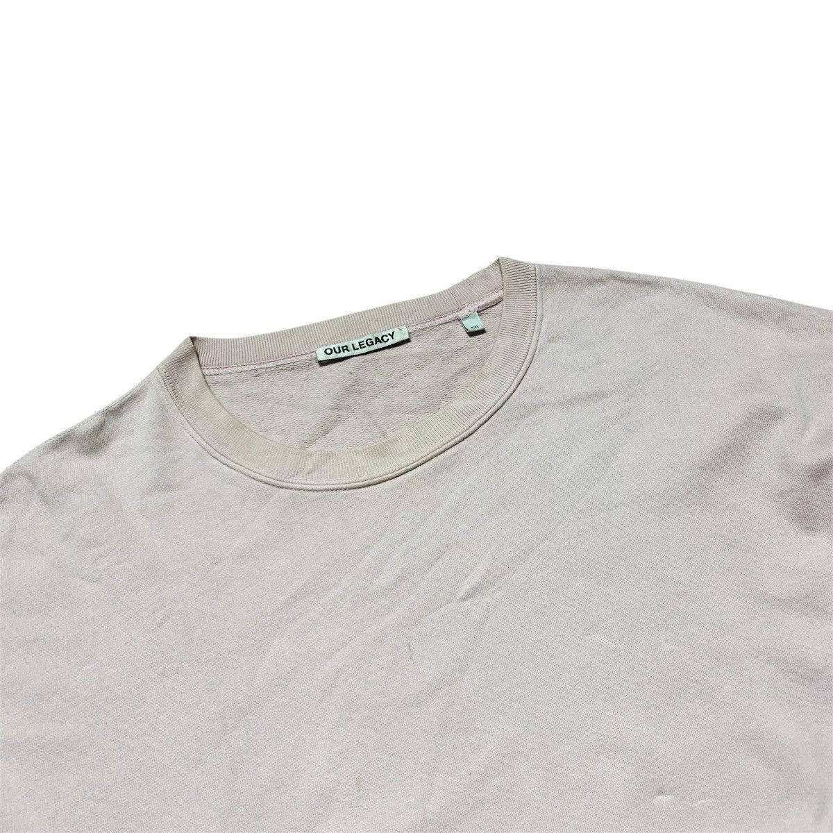 Our Legacy Our Legacy Washed Pink Sweetshirt Size US M / EU 48-50 / 2 - 2 Thumbnail