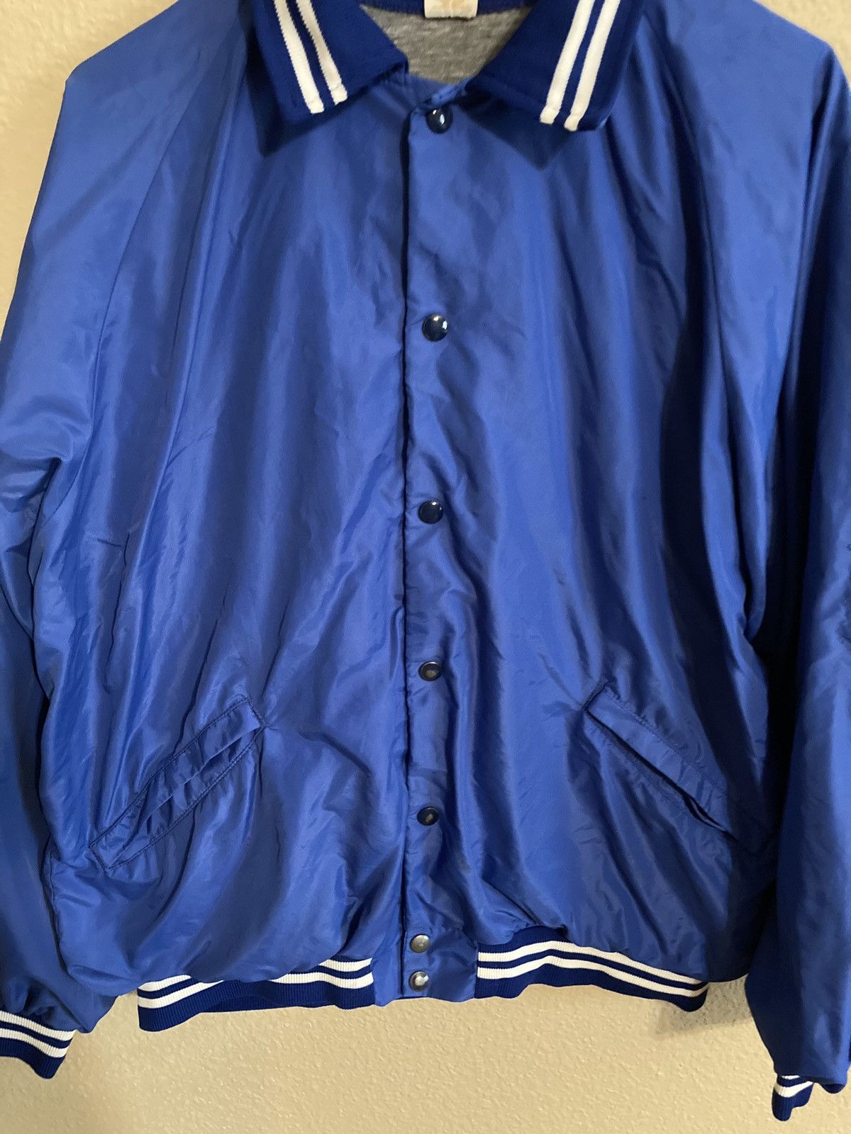 Vintage Vintage 80s Gulf Coast Sportswear Windbreaker Bomber Jacket Size US XL / EU 56 / 4 - 4 Thumbnail