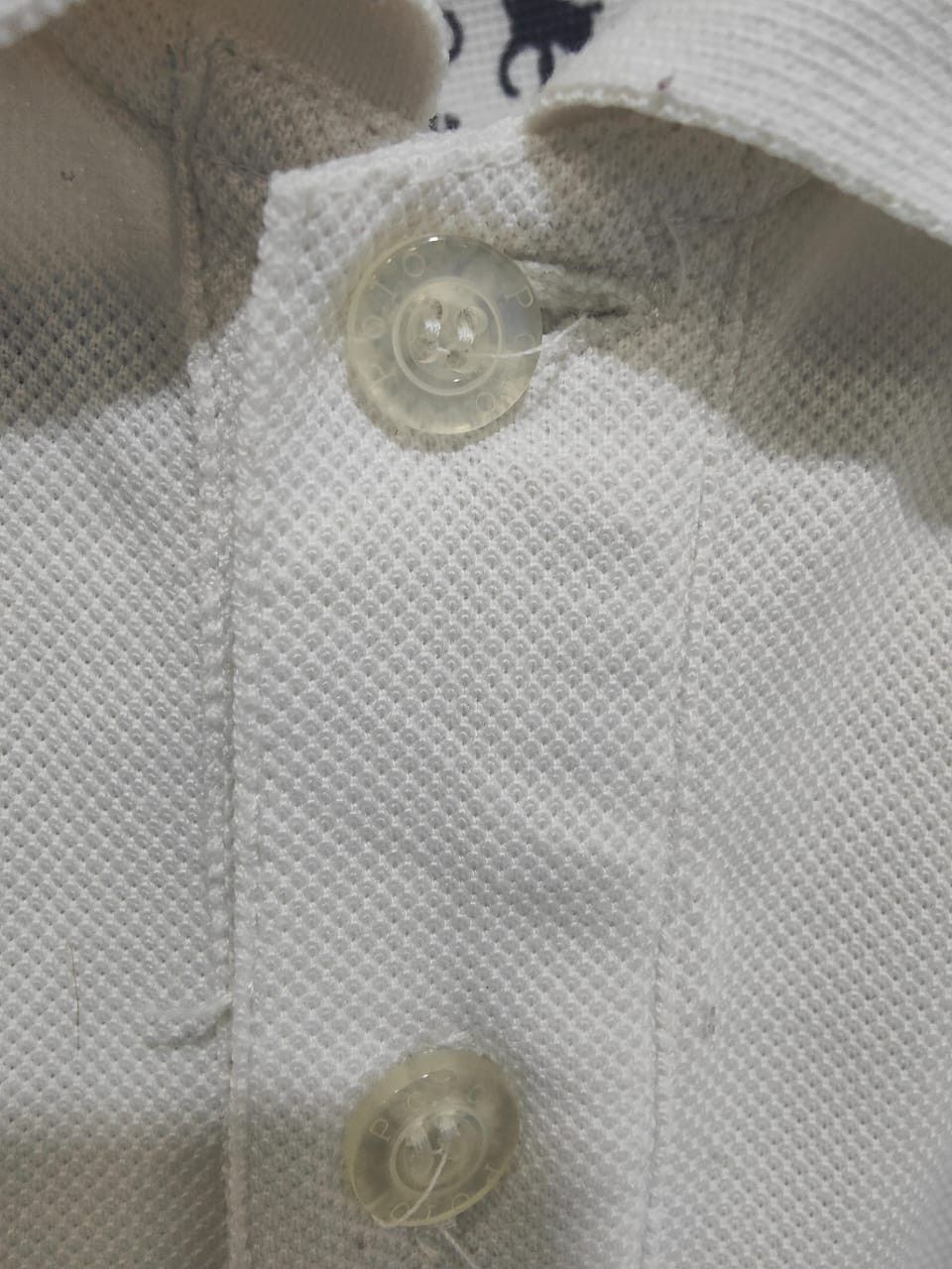 Polo Ralph Lauren vintage Distressed Polo Ralph Lauren Big Logo Polo Tee Size US L / EU 52-54 / 3 - 8 Thumbnail