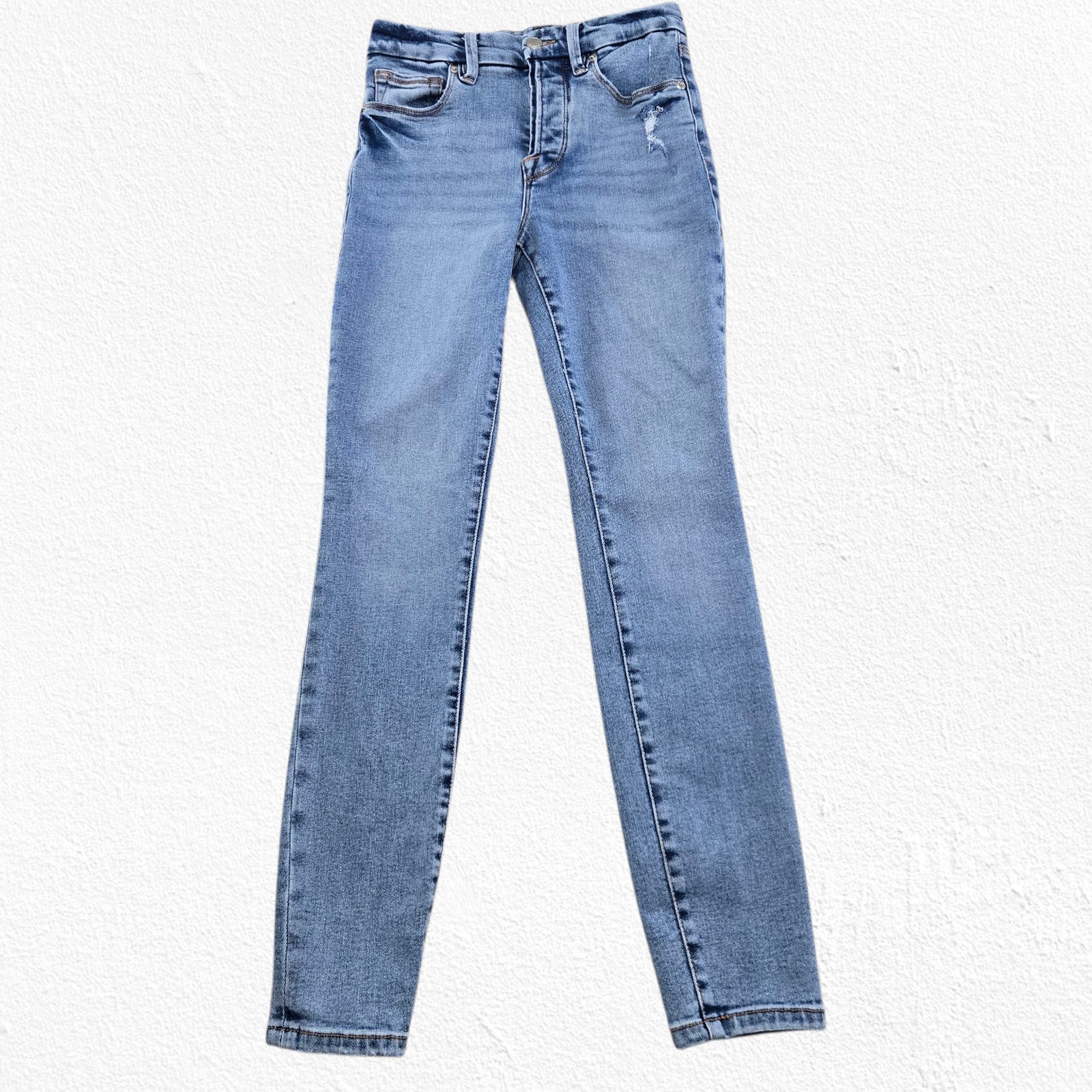 Good American Good American Good Legs Skinny Jeans Size 2 Size 26" / US 2 / IT 38 - 3 Thumbnail