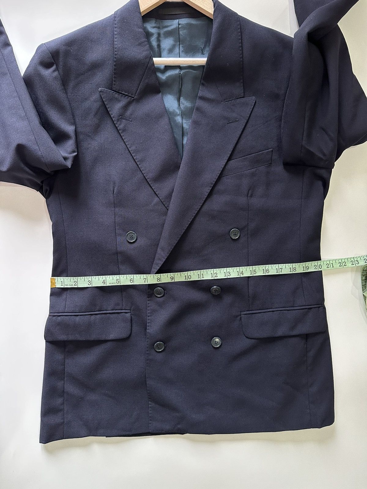 Yves Saint Laurent Yves Saint Laurent Blazer Double Breasted Size 48R - 10 Thumbnail