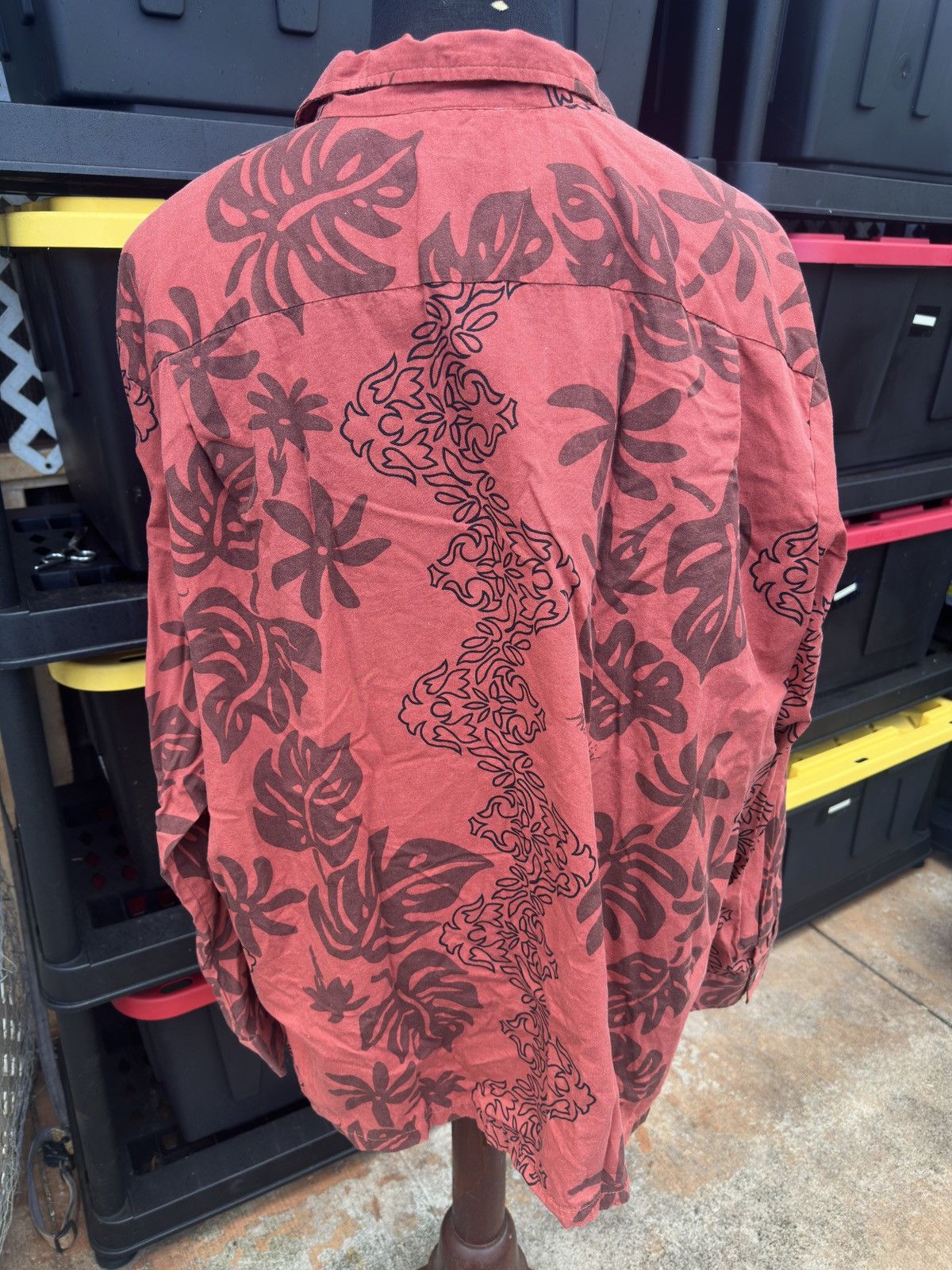Other Rare Vintage Manuhealii Hawaiian Red Long Sleeves Men's XXL Size US XXL / EU 58 / 5 - 2 Thumbnail