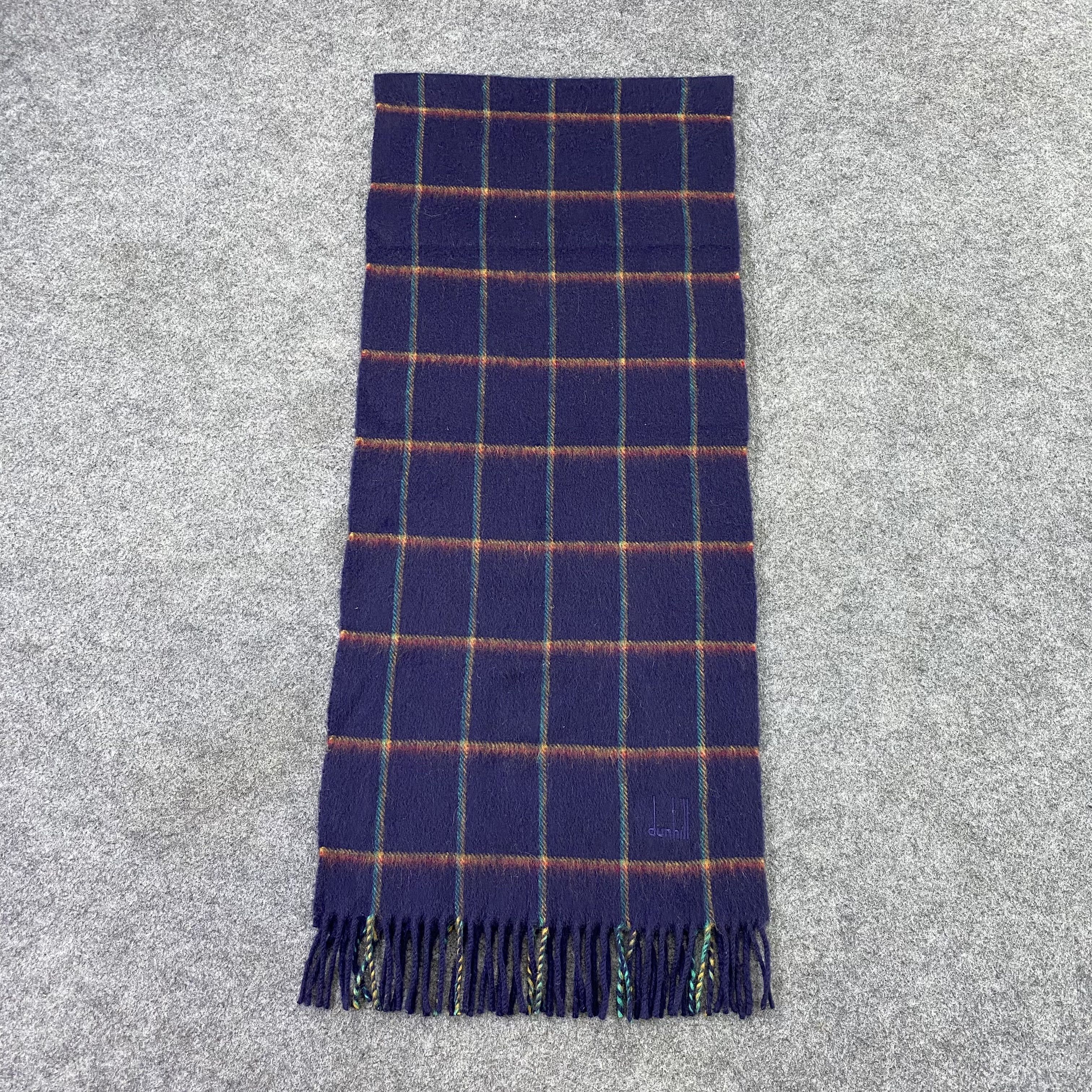Alfred Dunhill Alfred Dunhill Cashmere Muffler Scarf / Neckwear - T1540 Size ONE SIZE - 2 Thumbnail