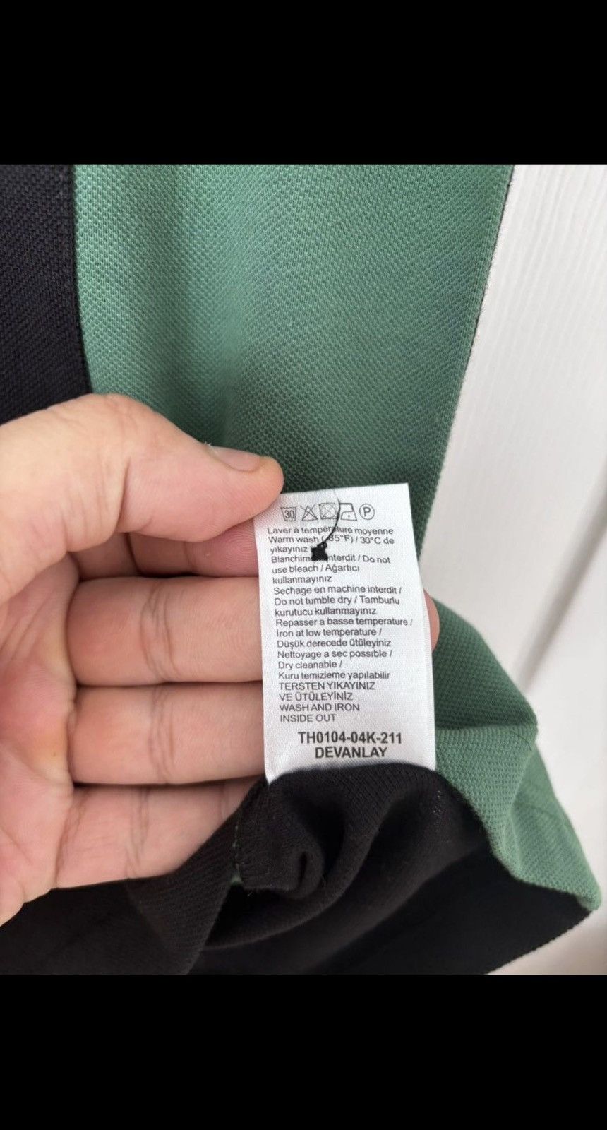 Lacoste Lacoste Colorblock Polo Shirt – Black/Green/White – S Size US S / EU 44-46 / 1 - 8 Thumbnail