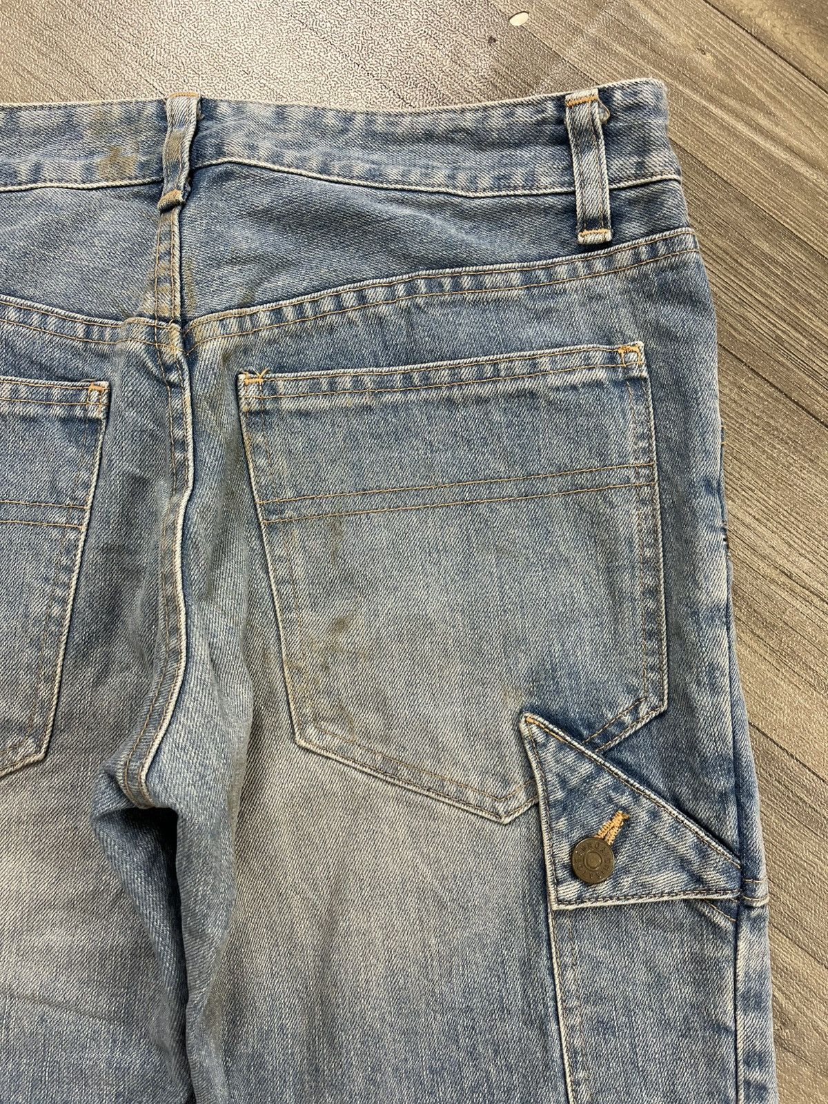 Issey Miyake Tsumori Chisato Issey Miyake Carpenter Zip Up Ankle Jeans Size US 30 / EU 46 - 15 Thumbnail