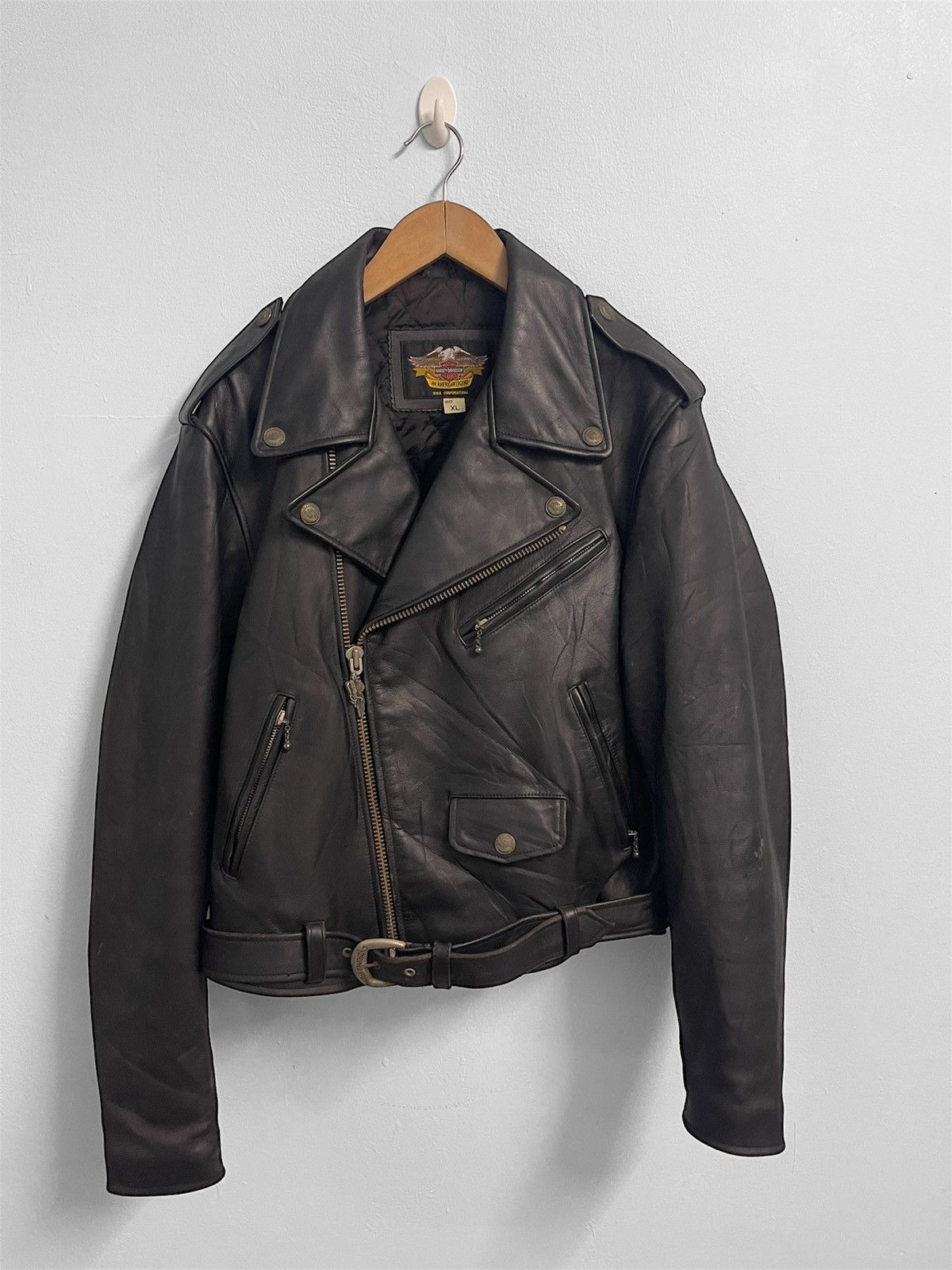 Vintage Harley Davidson Nylon Motorcycle Jacket – Justin Reed