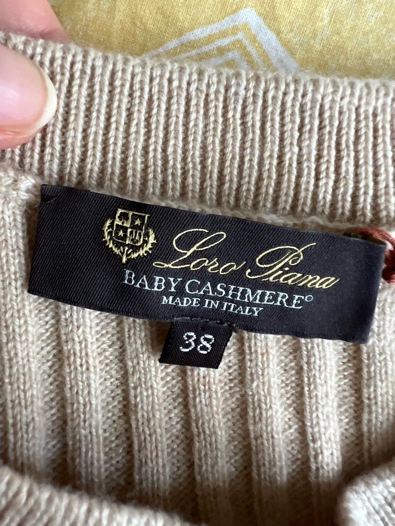 Loro Piana LORO PIANA Half-sleeved woolen patchwork Size S / US 4 / IT 40 - 2 Thumbnail