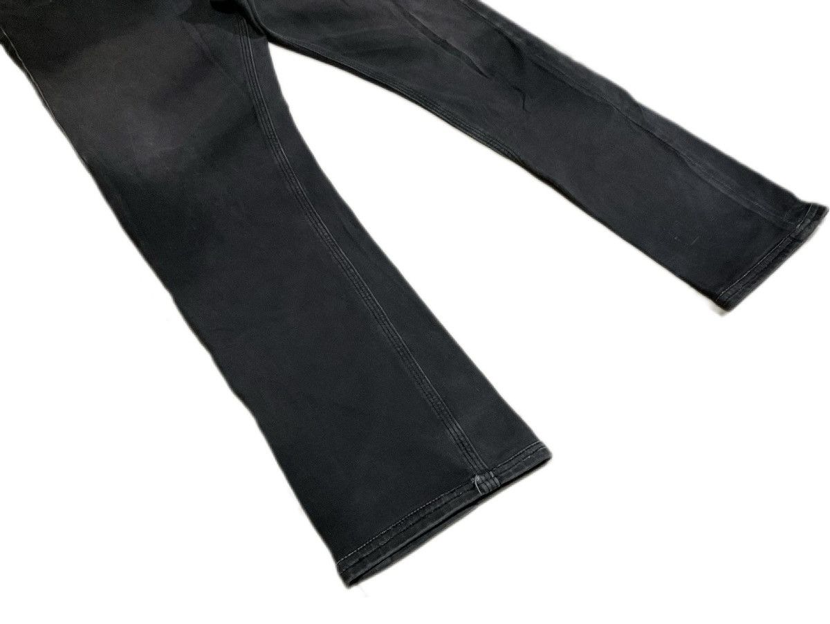 If Six Was Nine × Japanese Brand × Neil Barrett 🔥Archived Neil Barret Black Waxed Denim Zipper Size US 34 / EU 50 - 6 Thumbnail