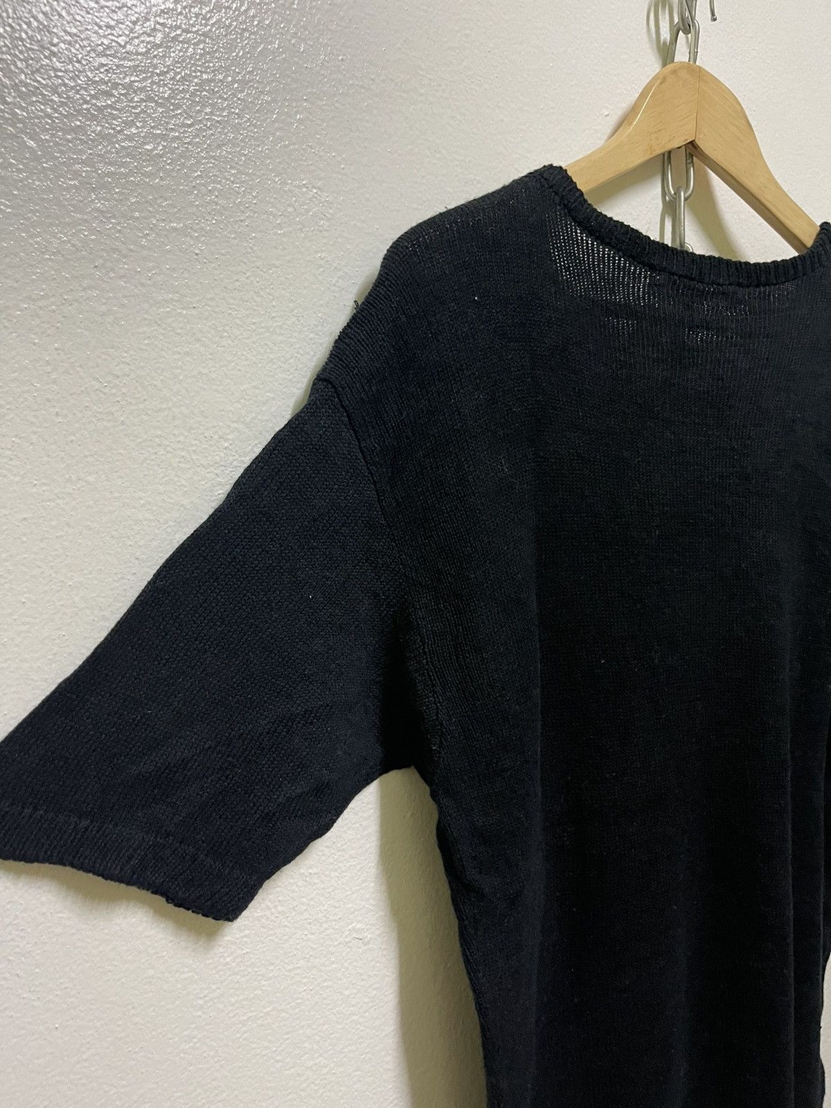 Japanese Brand × Kansai Yamamoto × Vintage Kansai Man Knit Shirt Sleeve Japan Size US S / EU 44-46 / 1 - 9 Thumbnail