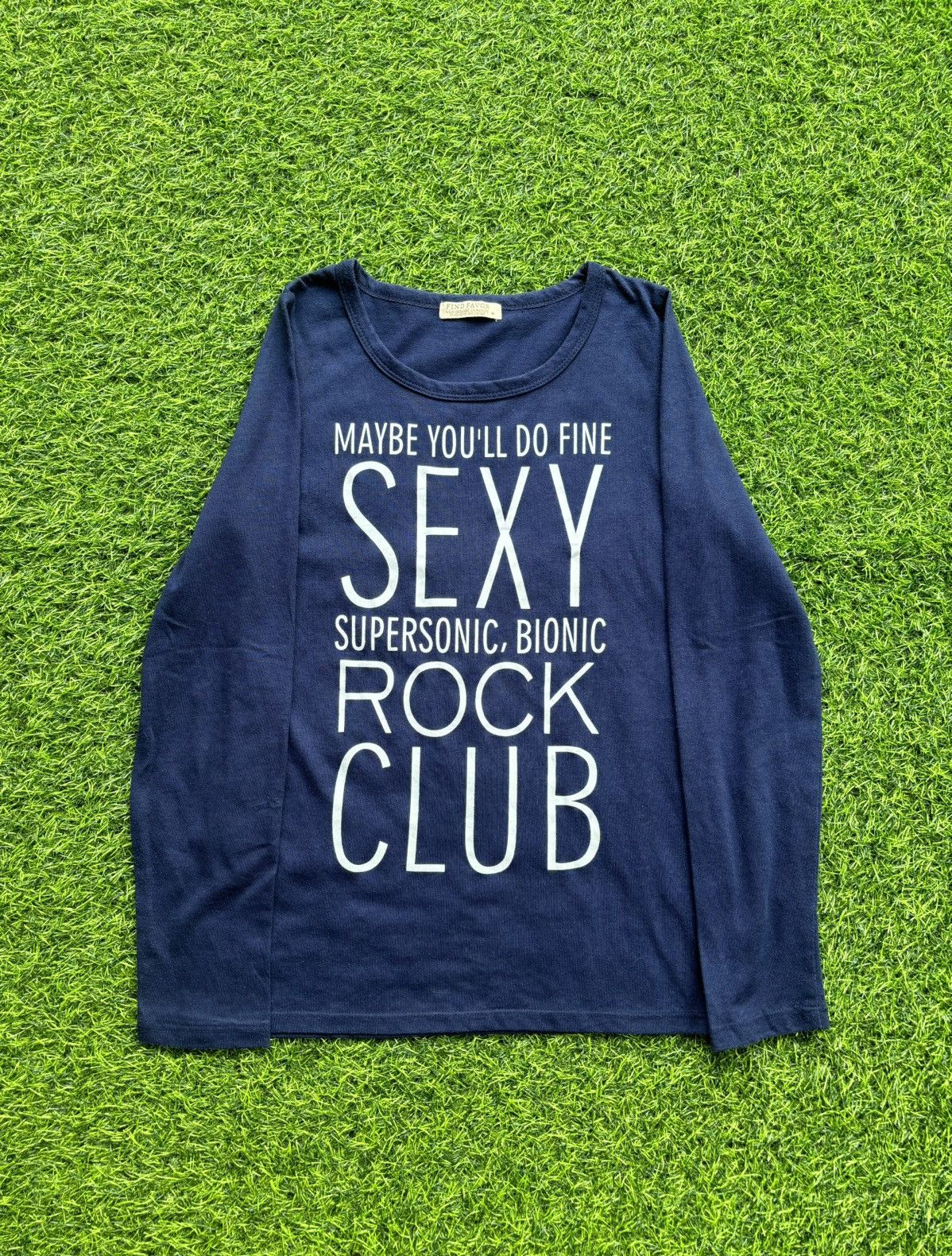 Hysteric Glamour Y2k Find Favor Sexy Rock Club Longsleeve Size M / US 6-8 / IT 42-44 - 1 Thumbnail