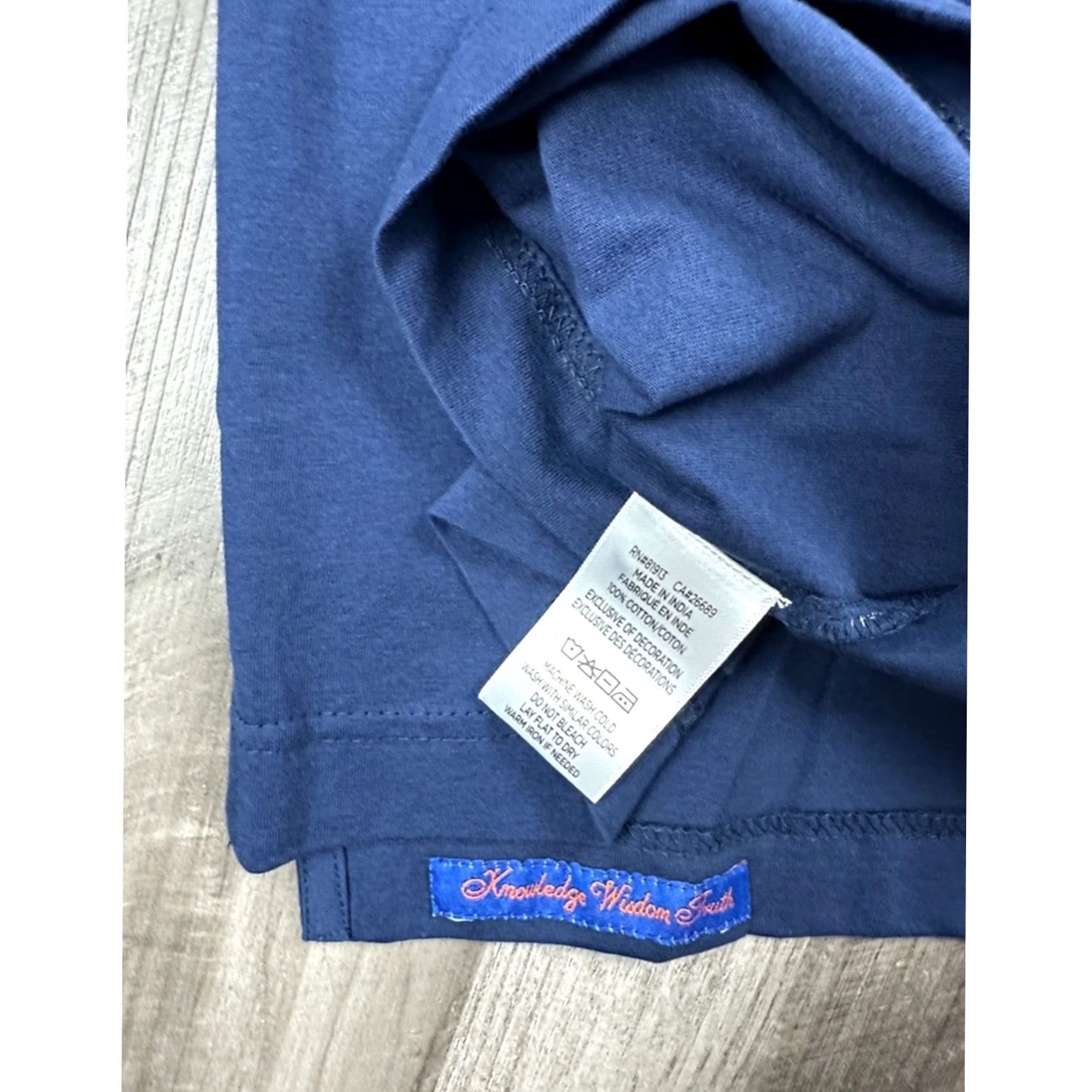 Robert Graham Robert Graham Rossi Skull and Rose Logo Navy Classic Fit Polo - Large Men Shirt Size US L / EU 52-54 / 3 - 7 Thumbnail