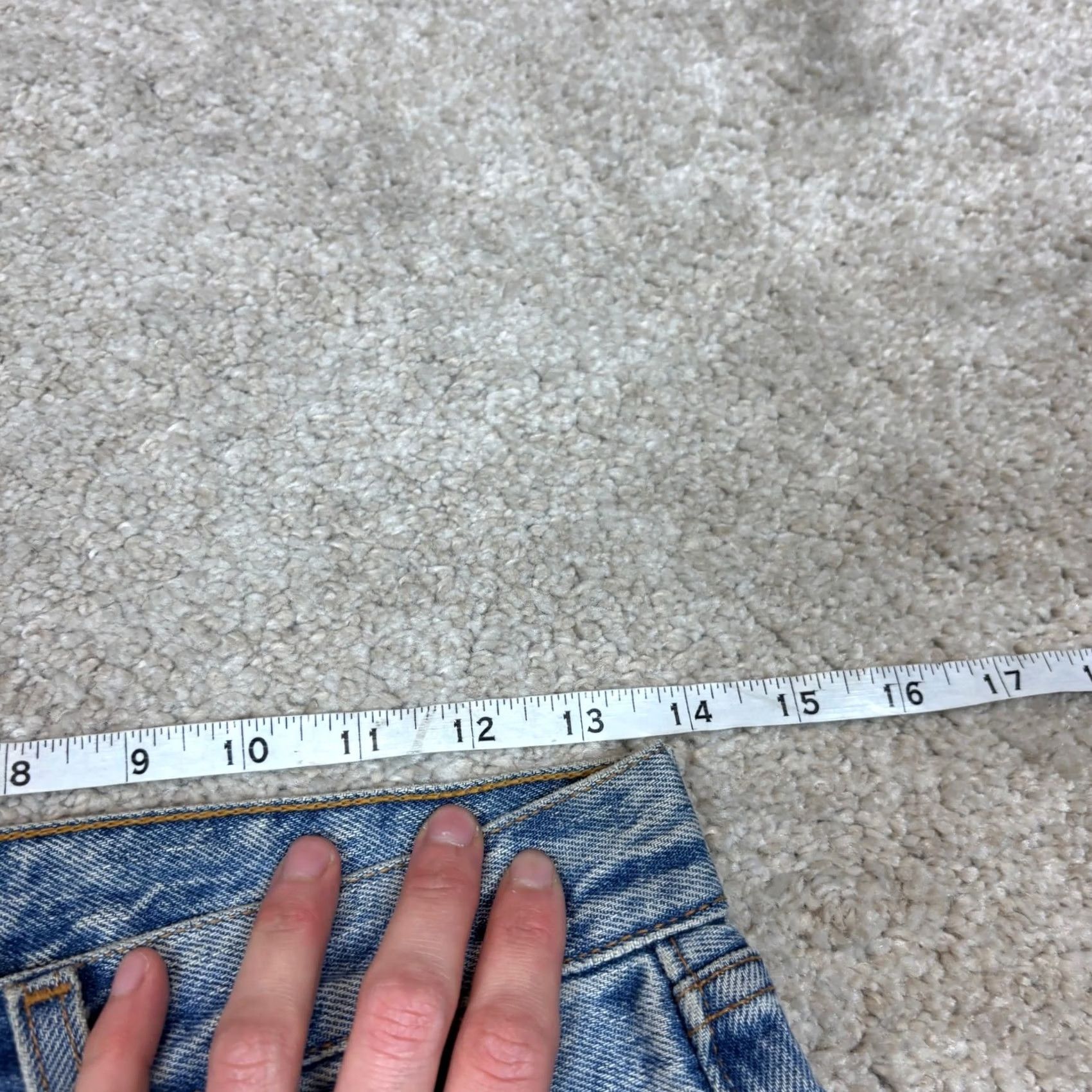 Levi's VINTAGE Levi's 501 Jeans Straight 28x32 Made in USA 90s Raw Hem Blue Size US 28 / EU 44 - 5 Thumbnail