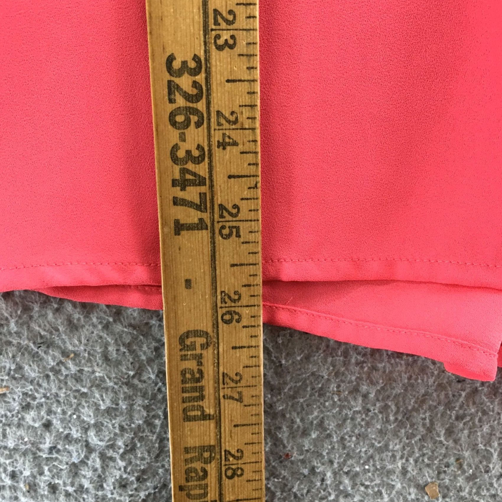 Loft LOFT Blouse Pink Sleeveless Pleated Keyhole Back Coral Hi-Low L Womens Blouse Casual Solid Pattern Regular Size L Size L / US 10 / IT 46 - 6 Thumbnail