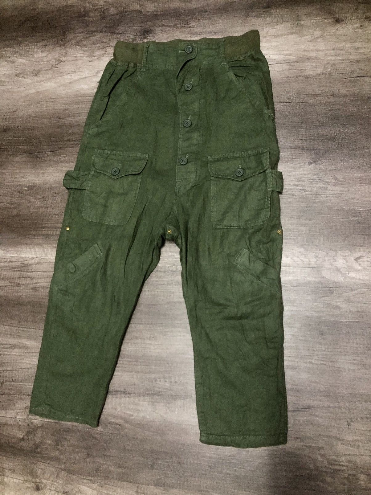 Issey Miyake × Japanese Brand × mercibeaucoup MERCIBEAUCOUP ISSEY MIYAKE DESIGNER CARGO PANT MULTIPOCKET Size 32" / US 10 / IT 46 - 3 Thumbnail