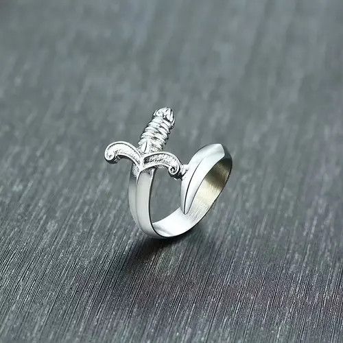 Designer × Vintage Knife Ring🔥🔥🔥 Size ONE SIZE - 2 Thumbnail