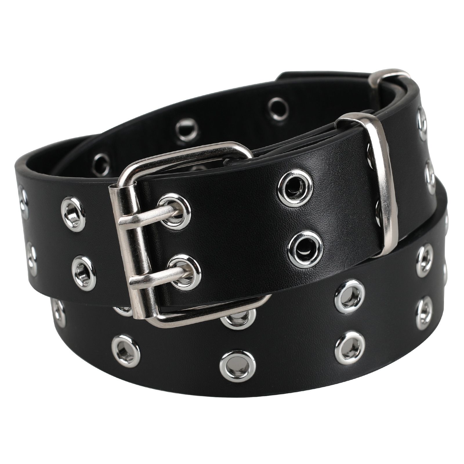 Designer Vintage Vintage Belt Riveted Belts Menswear Accessories Size ONE SIZE - 1 Thumbnail