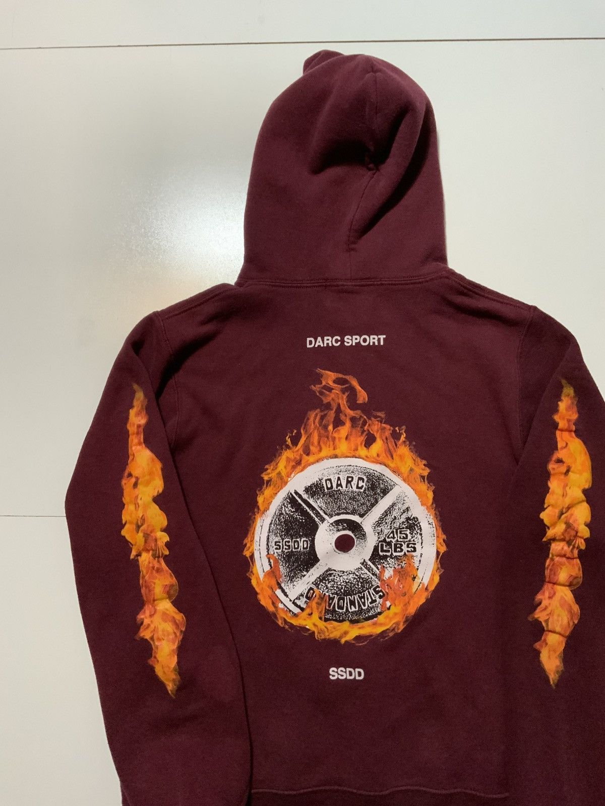 Darc Sport × Russell Athletic Darc Sport Russell Athletic SSDD Flames Wolves Hoodie Size US M / EU 48-50 / 2 - 4 Thumbnail