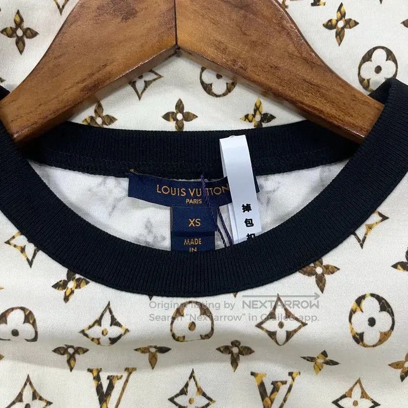 Louis Vuitton Louis Vuitton White Monogram Shirt Dress XS . Size US XS / EU 42 / 0 - 3 Thumbnail