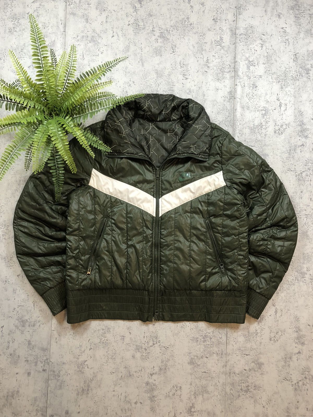 Nike 90’s NIKE RETRO SWOOSH LOGO Y2K REVERSIBLE OUTDOOR JACKET Size US S / EU 44-46 / 1 - 2 Thumbnail