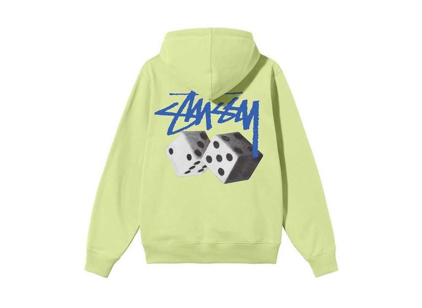 Stussy Stussy 'Roll The Dice' Mint Green Hoodie Small | Grailed