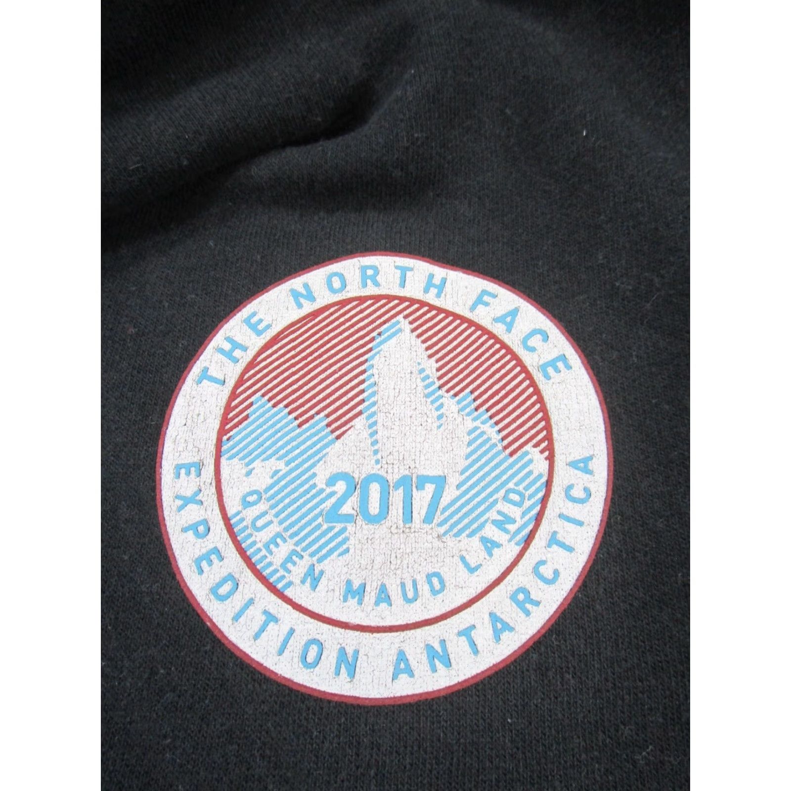 The North Face The North Face Sweatshirt Womens Large Graphic Black Cotton Blend Hoody Size L / US 10 / IT 46 - 6 Thumbnail