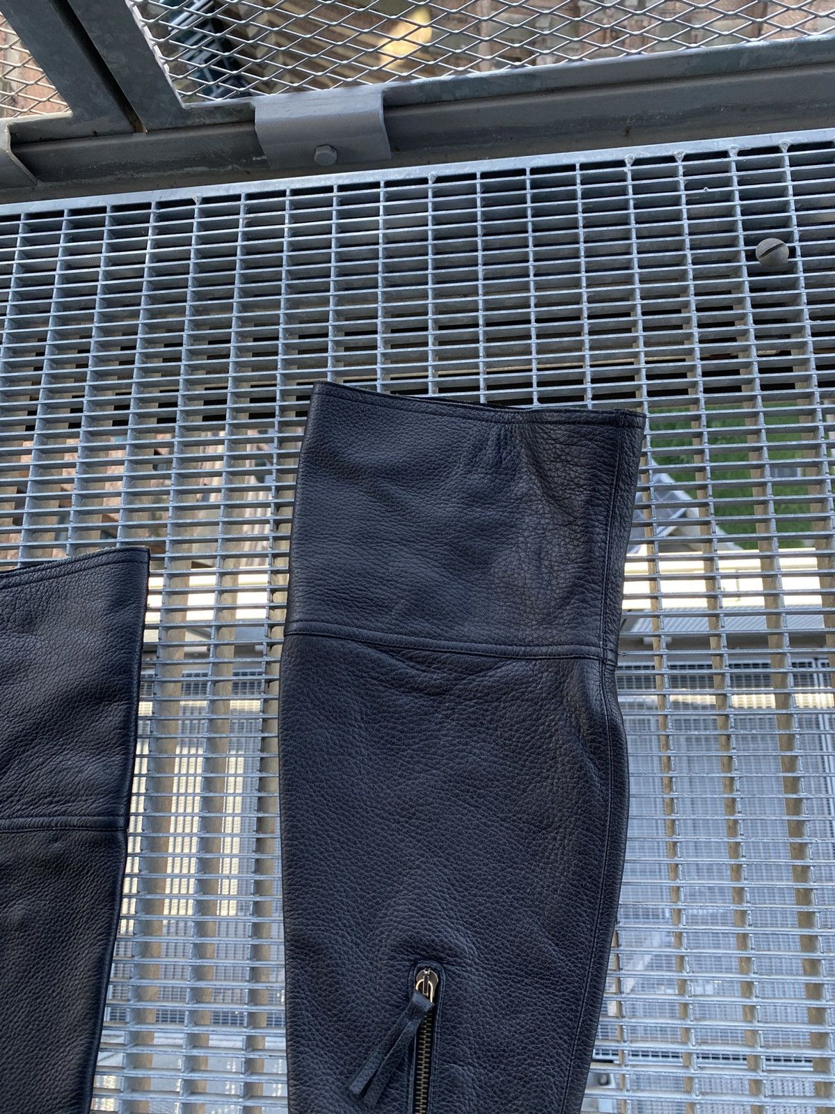 Miu Miu Miu Miu Leather Knee Length Boots Size US 10 / IT 40 - 4 Thumbnail