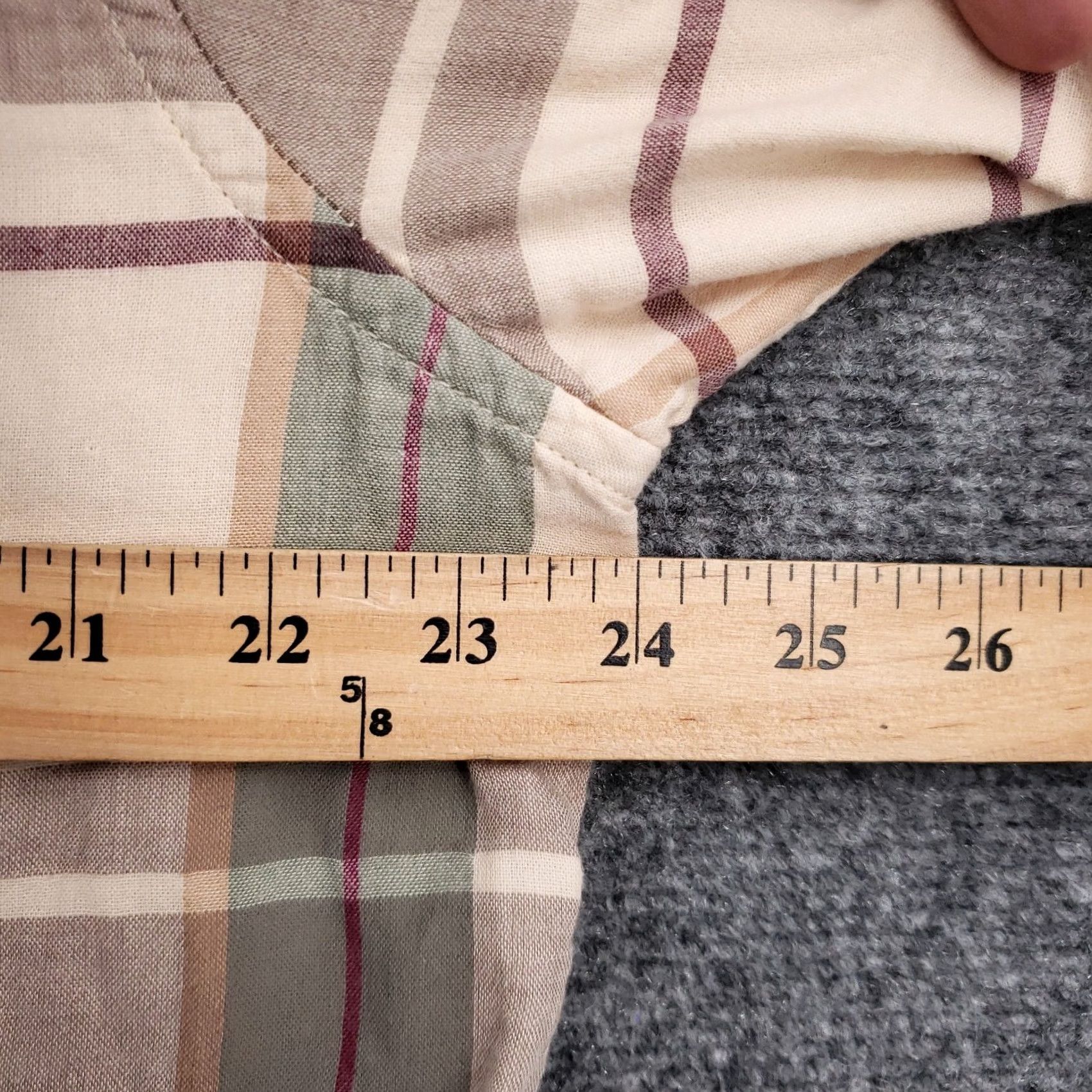 Lucky Brand Lucky Brand Shirt Mens XL Beige Button Classic Fit Long Sleeve Size US XL / EU 56 / 4 - 5 Thumbnail