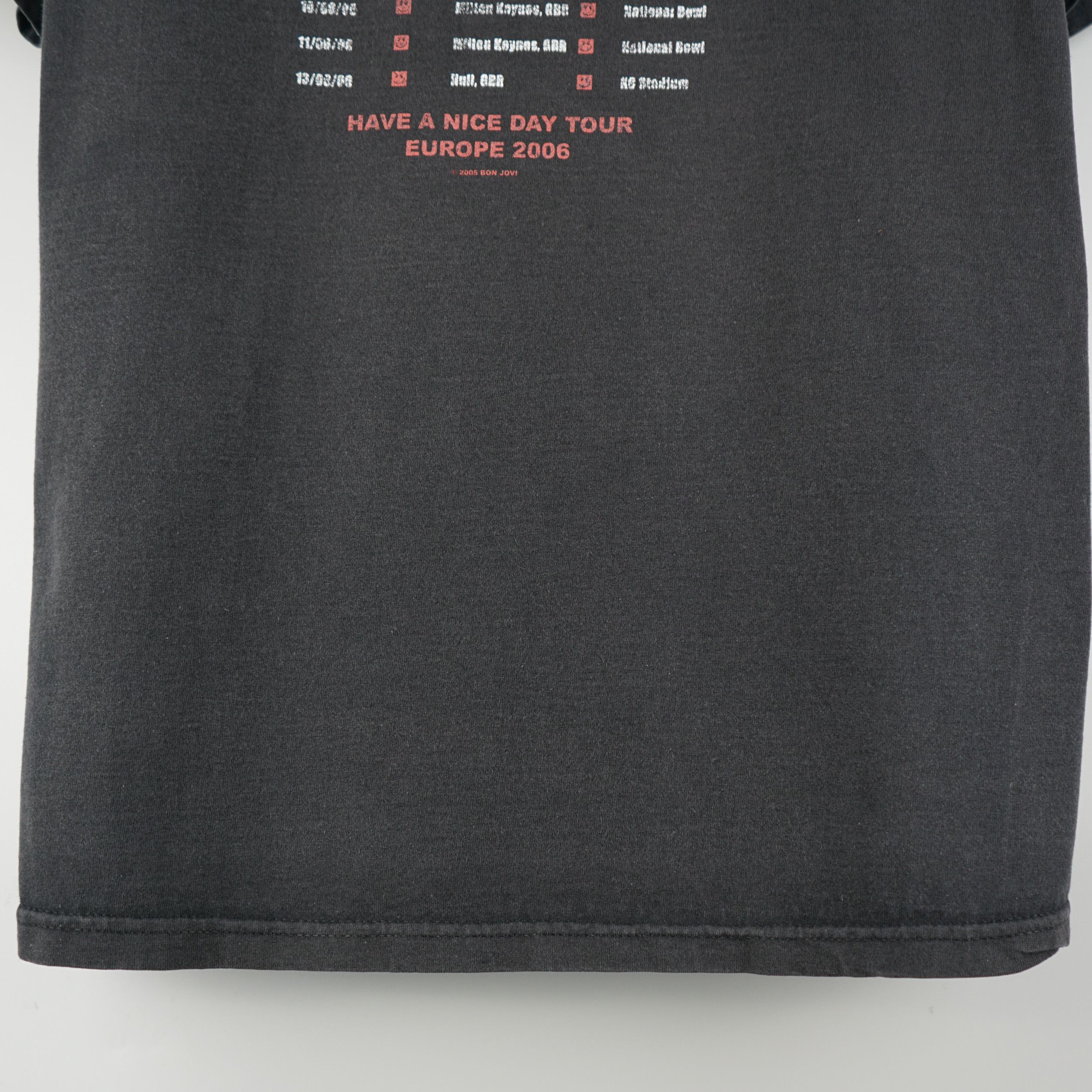 Band Tees × Vintage Vintage 2006 Bon Jovi Europe Tour T-Shirt Size US M / EU 48-50 / 2 - 11 Thumbnail