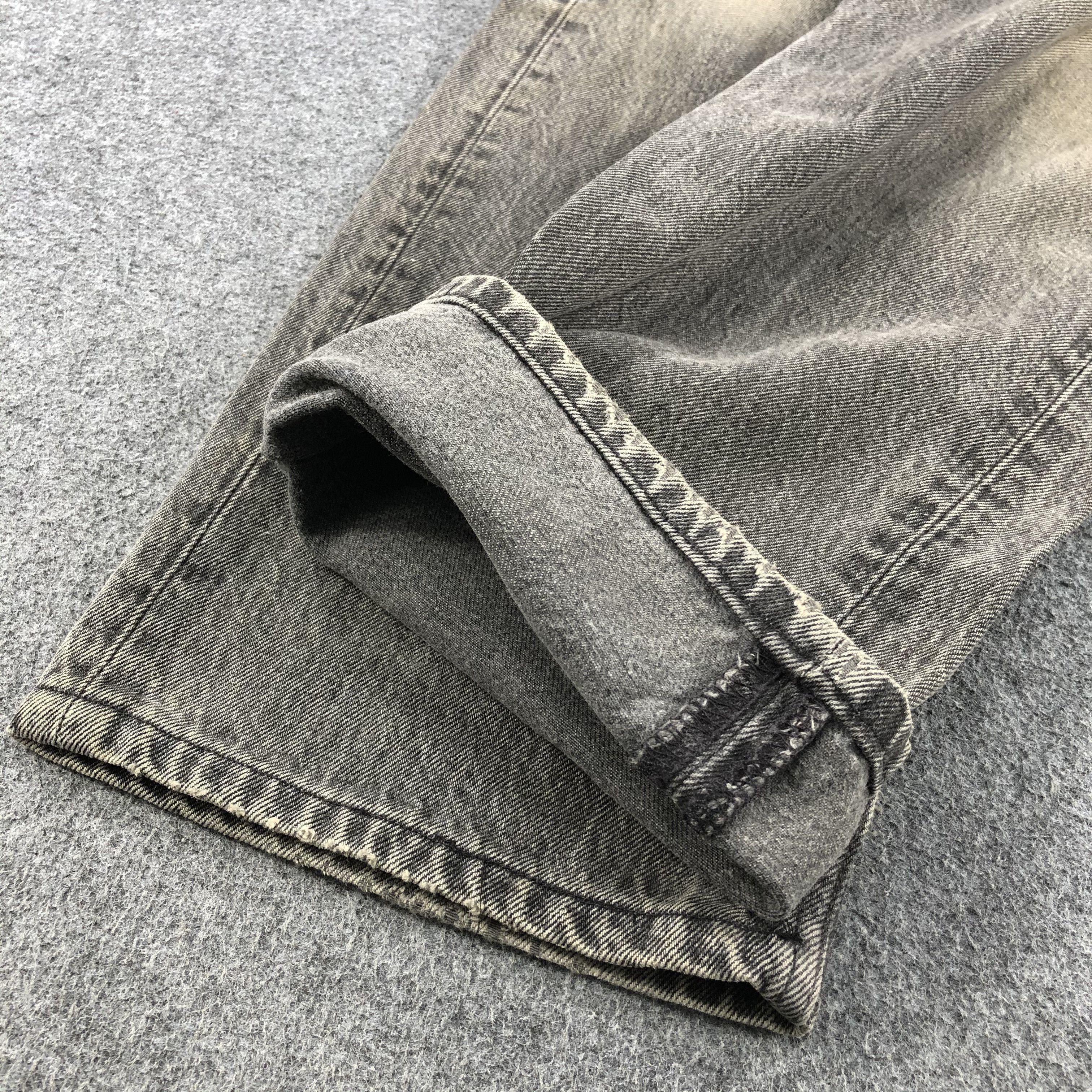 Levi's Vintage 90s Levis 501 Faded Black Jeans-JM1664 Size US 36 / EU 52 - 7 Thumbnail