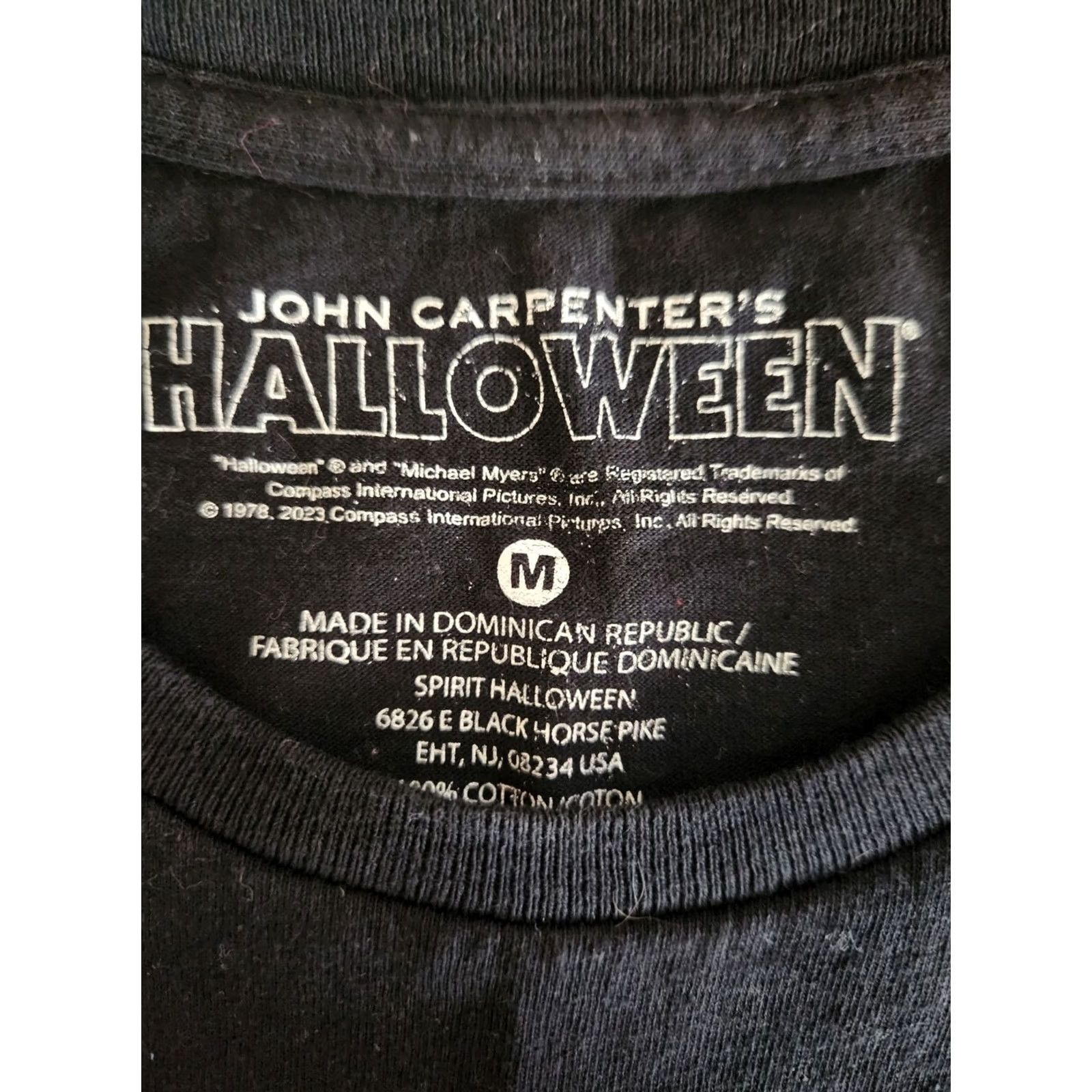 Vintage VINTAGE John Carpenter's Halloween A Freak In The Streets Black T Shirt Size Medium Size US M / EU 48-50 / 2 - 2 Thumbnail