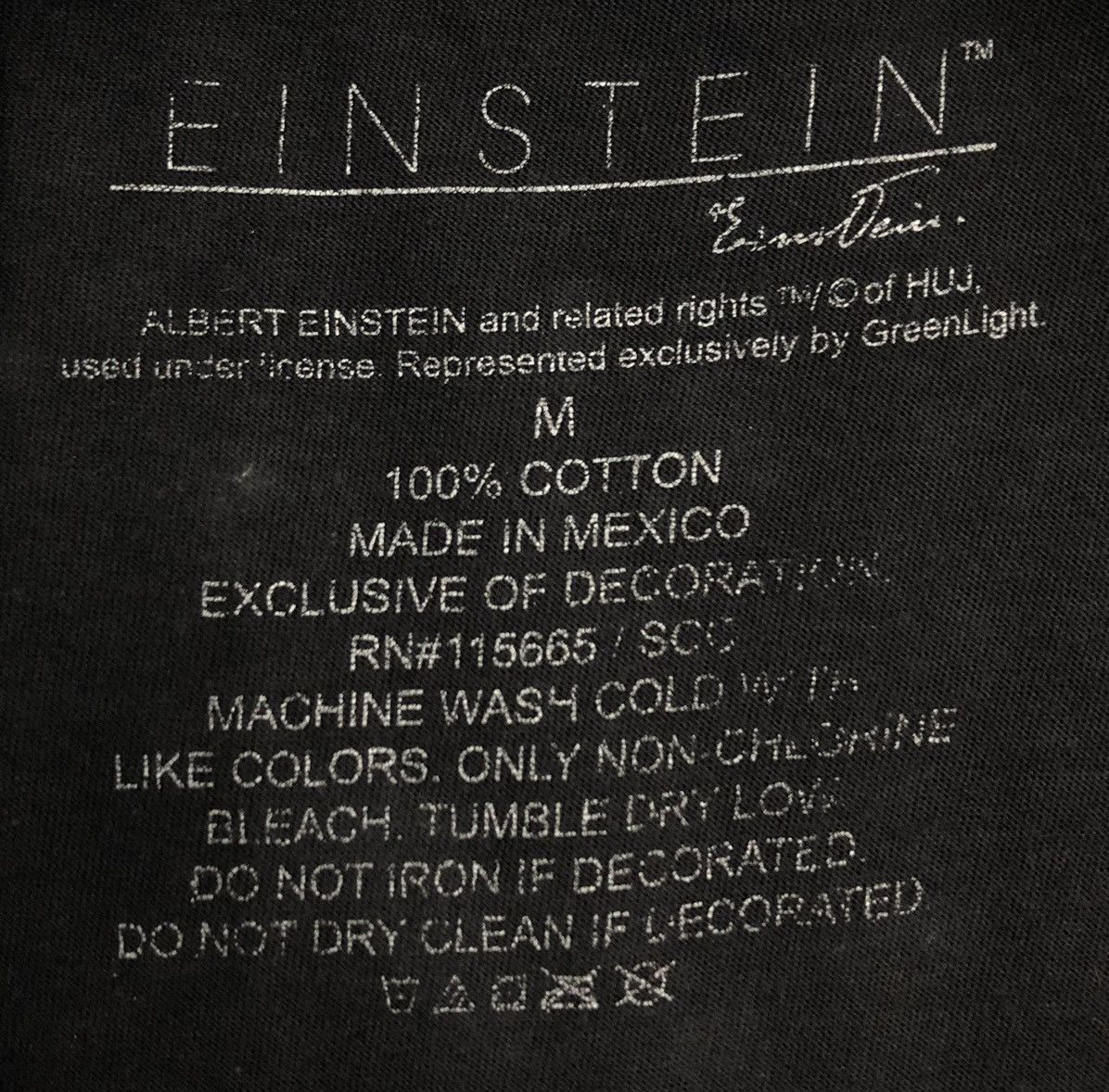 Vintage Vintage Albert Einstein T-Shirt Size US M / EU 48-50 / 2 - 7 Thumbnail
