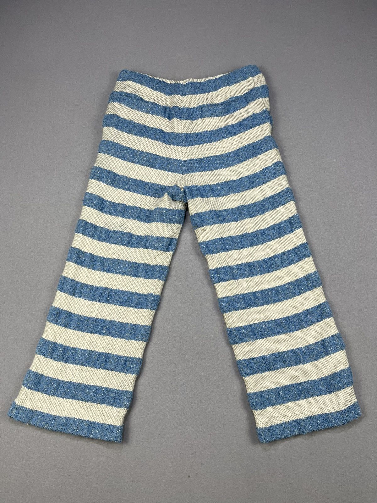 KEITAMARUYAMA Keita Mruyama Knit Stripes Quater Pants Size 26" / US 2 / IT 38 - 5 Thumbnail