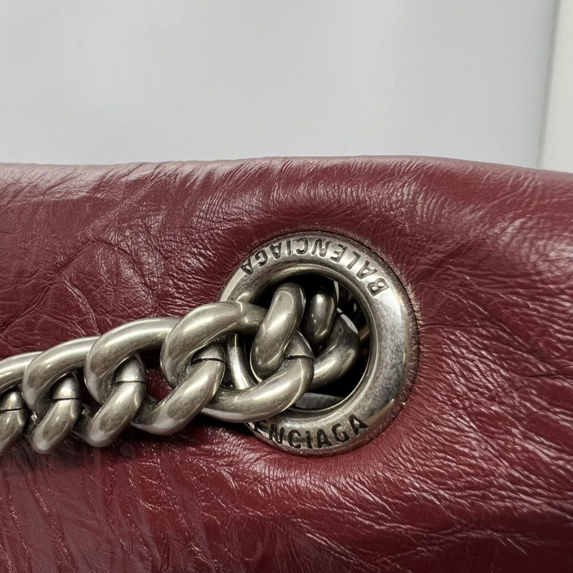 Balenciaga Balenciaga Medium Crush Chain Bag Size ONE SIZE - 4 Thumbnail