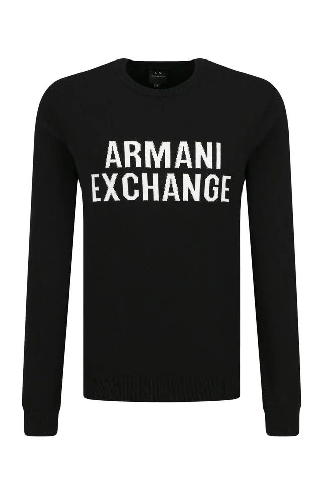 Armani Exchange Maglione Armani Exchange Uomo Nero M Pullover Size US M / EU 48-50 / 2 - 7 Thumbnail